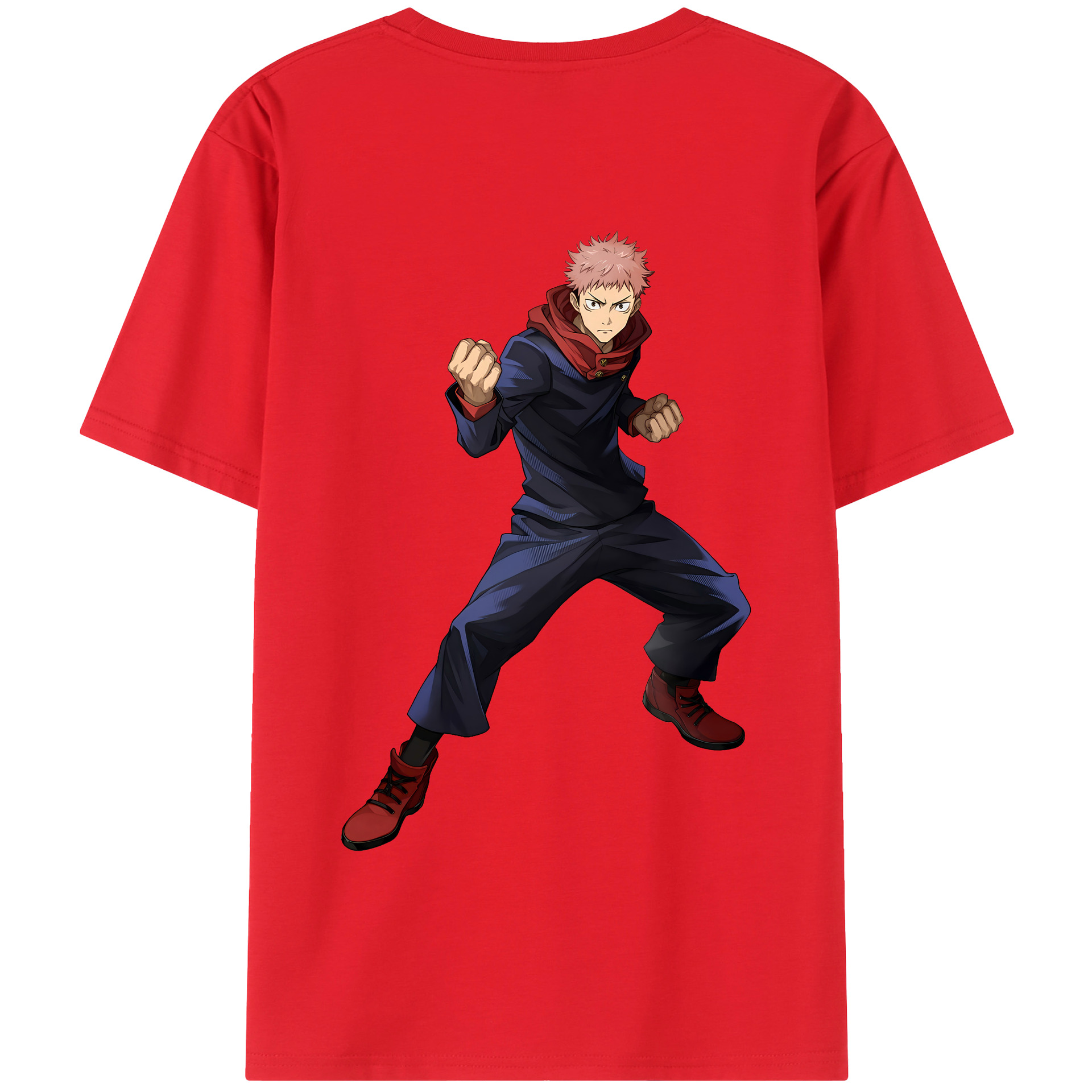 （画像用） 呪術廻戦 Jujutsu Kaisen 綿100％半袖Tシャツ（背面プリント）