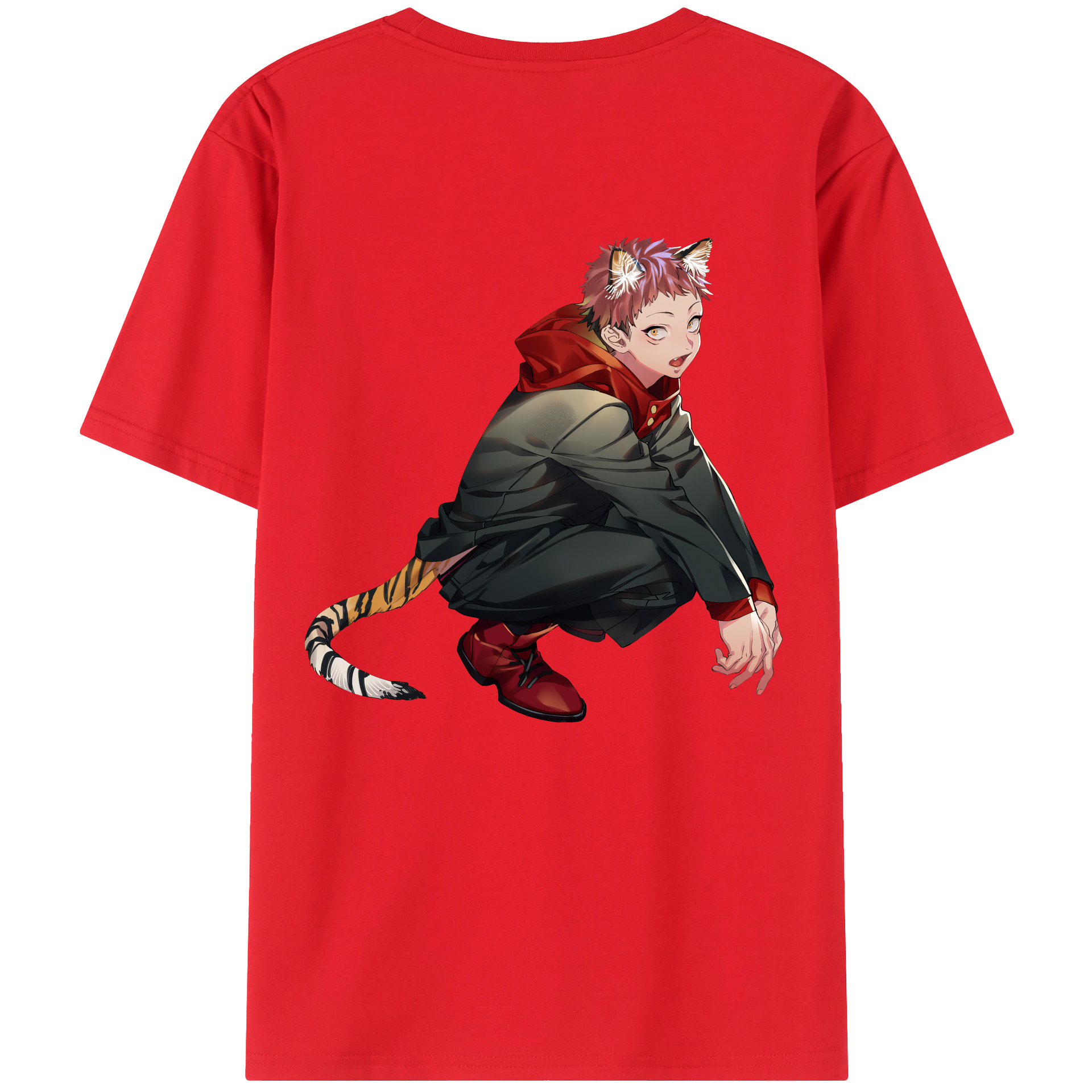 （画像用） 呪術廻戦 Jujutsu Kaisen 綿100％半袖Tシャツ（背面プリント）