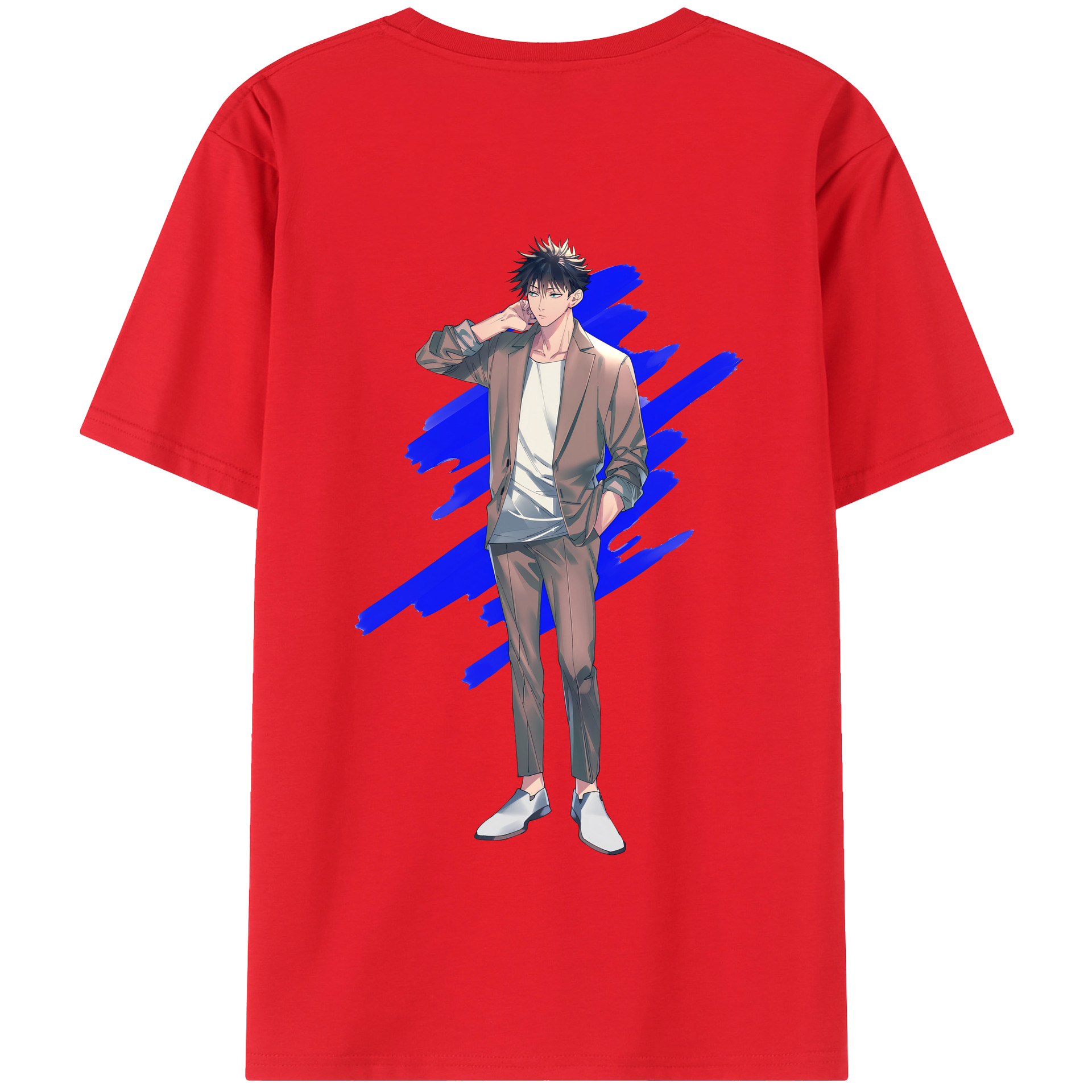 （画像用） 呪術廻戦 Jujutsu Kaisen 綿100％半袖Tシャツ（背面プリント）