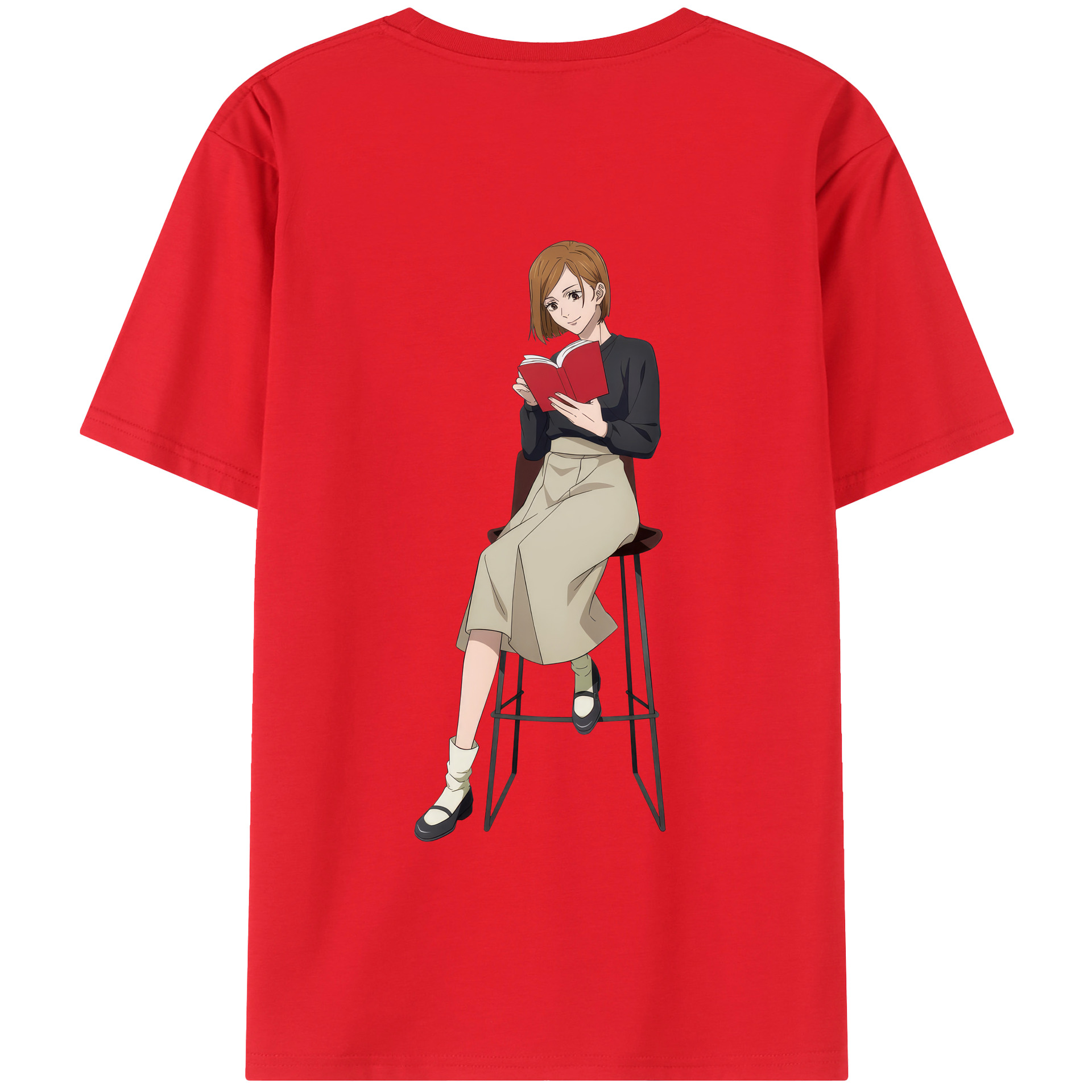 （画像用） 呪術廻戦 Jujutsu Kaisen 綿100％半袖Tシャツ（背面プリント）