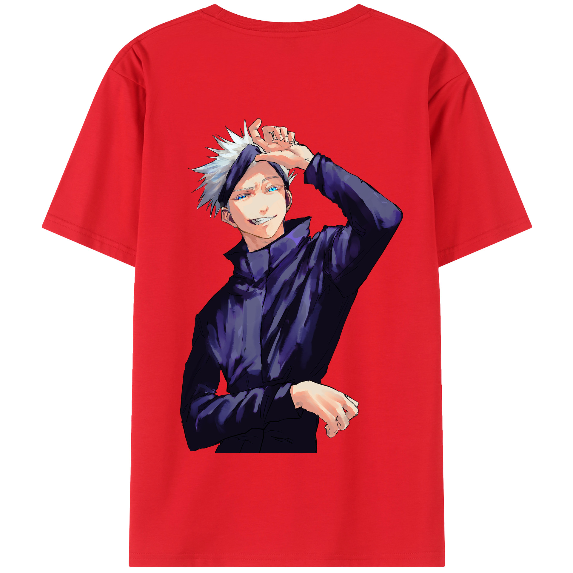 （画像用） 呪術廻戦 Jujutsu Kaisen 綿100％半袖Tシャツ（背面プリント）