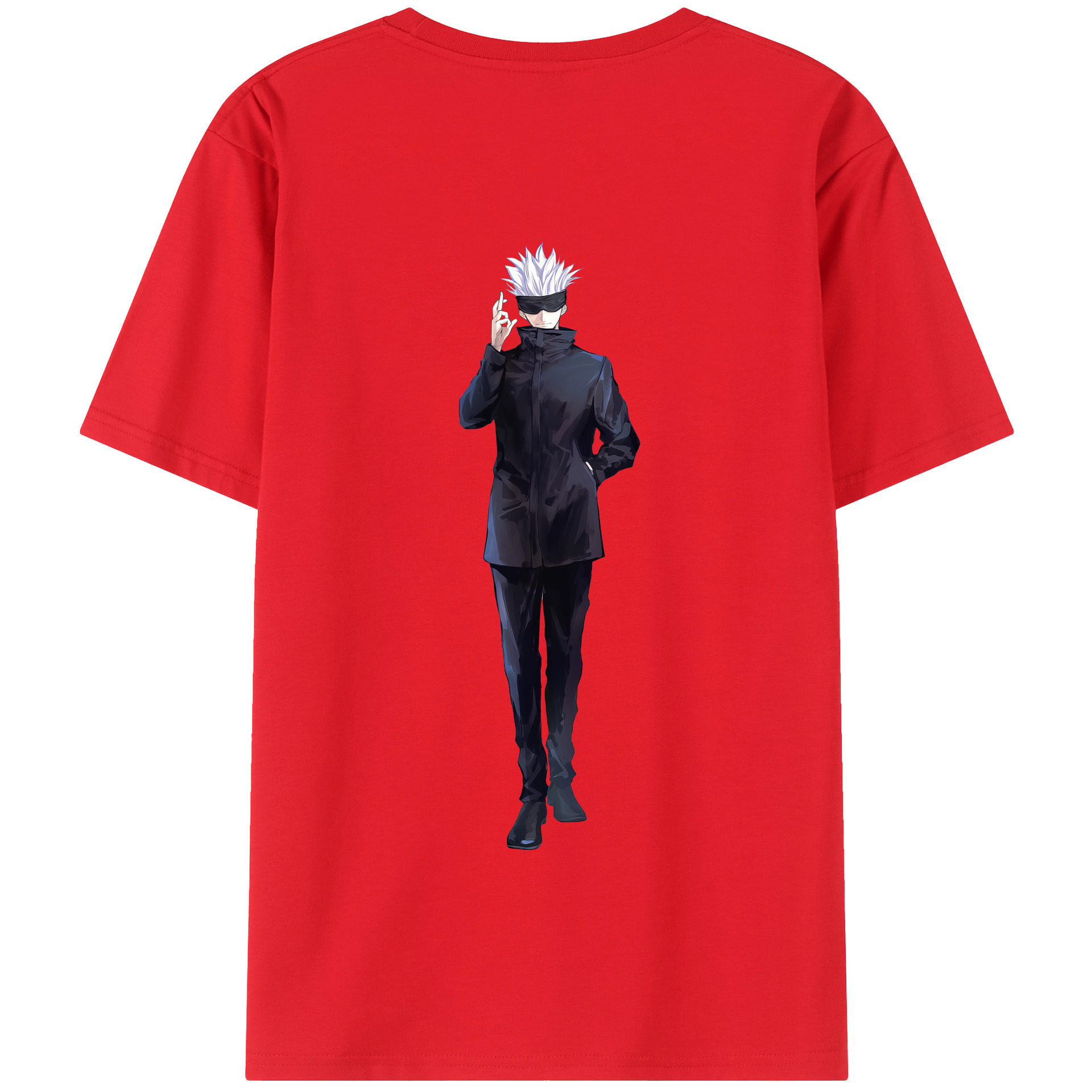 （画像用） 呪術廻戦 Jujutsu Kaisen 綿100％半袖Tシャツ（背面プリント）