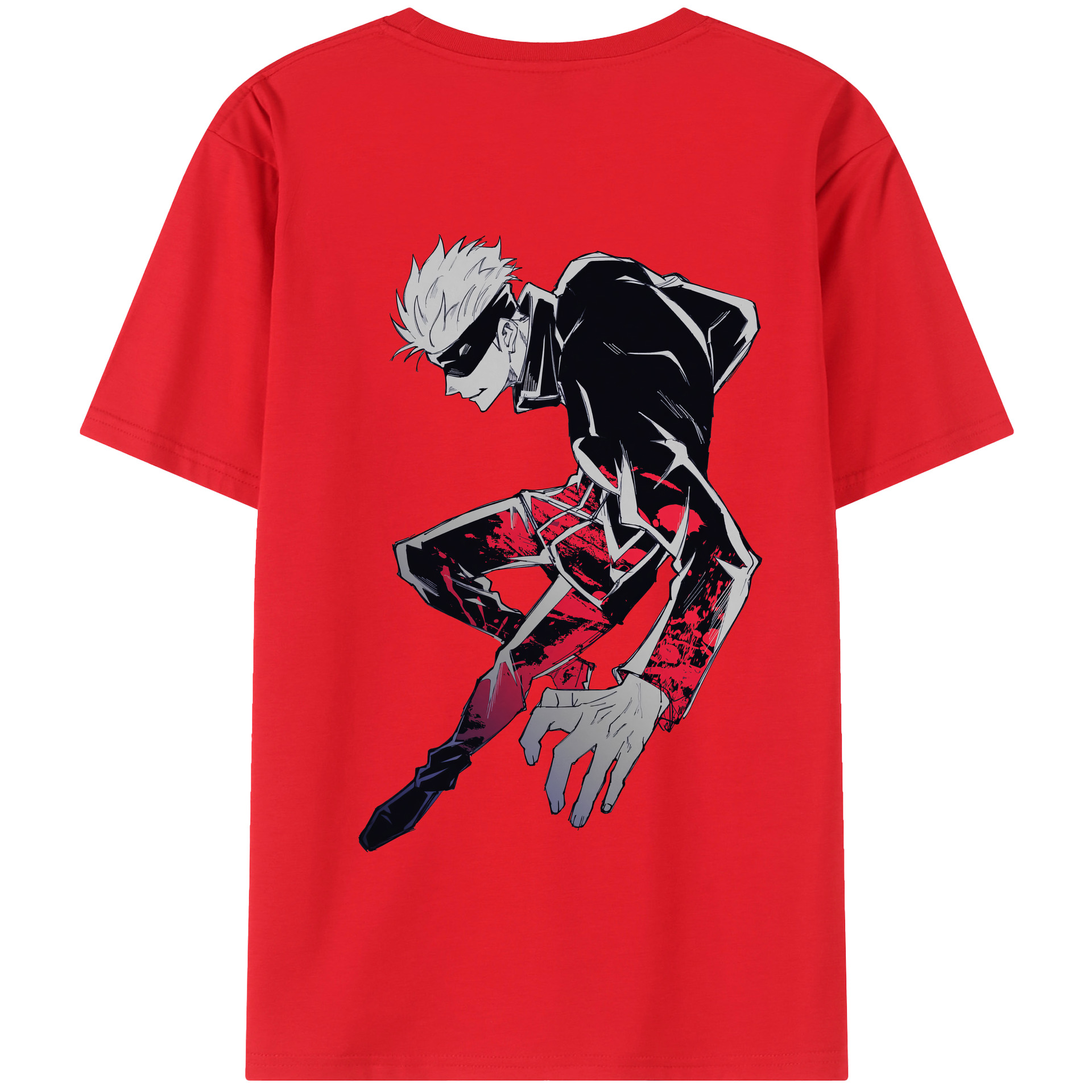 （画像用） 呪術廻戦 Jujutsu Kaisen 綿100％半袖Tシャツ（背面プリント）