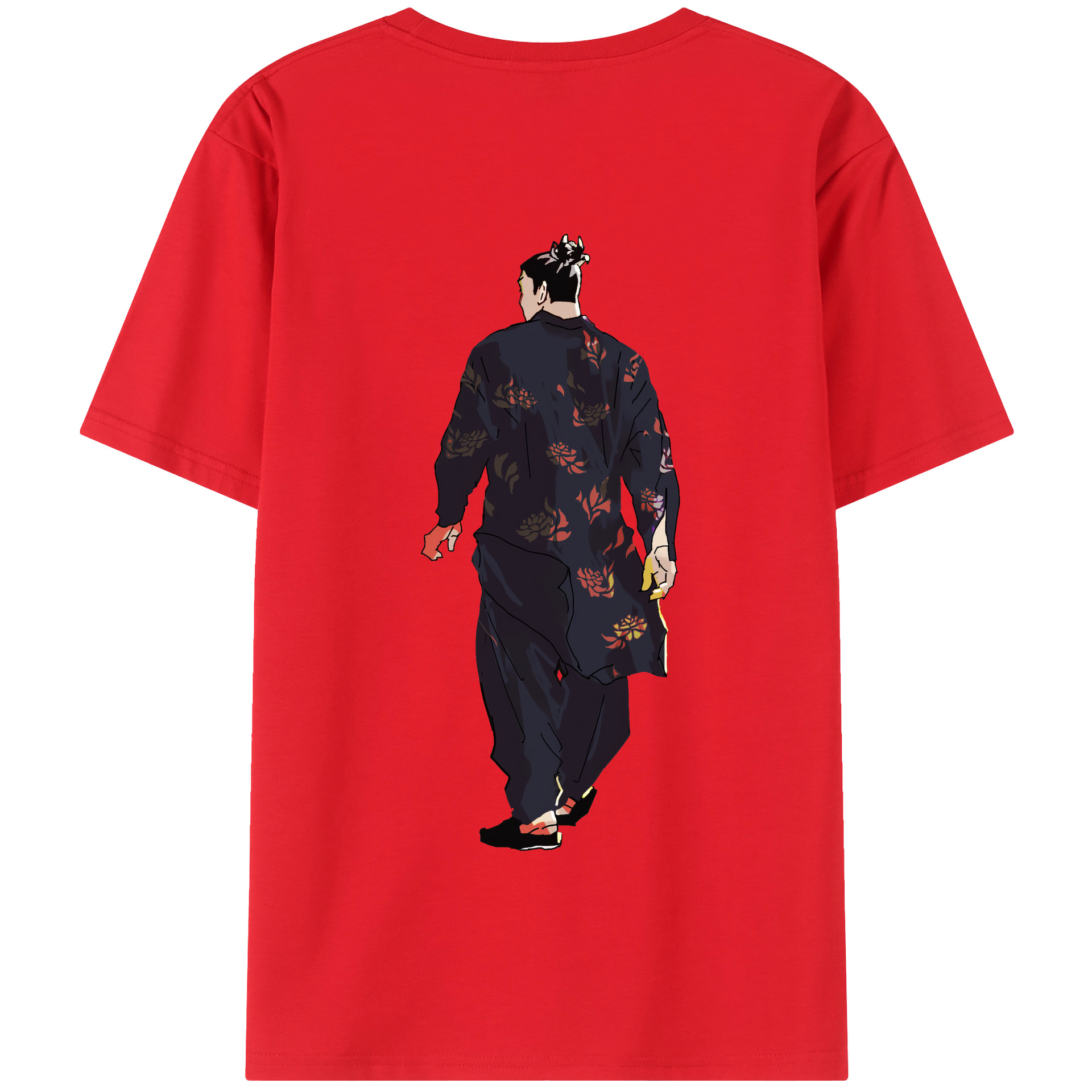 （画像用） 呪術廻戦 Jujutsu Kaisen 綿100％半袖Tシャツ（背面プリント）