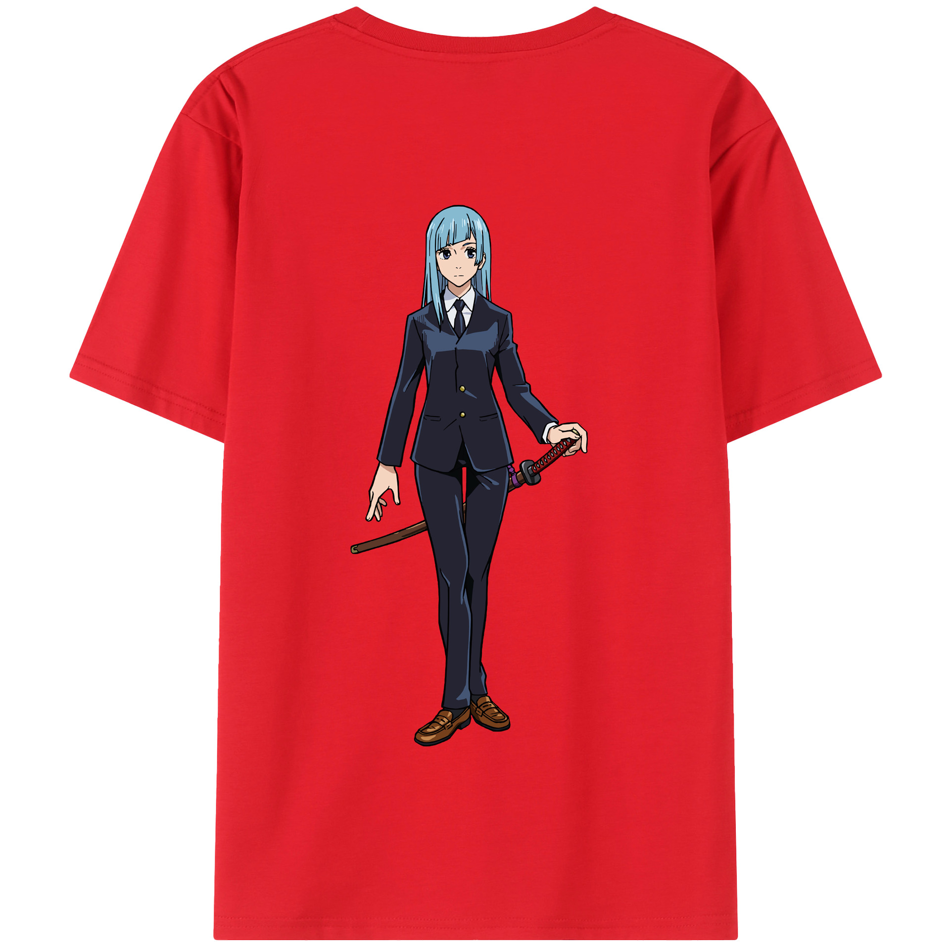 （画像用） 呪術廻戦 Jujutsu Kaisen 綿100％半袖Tシャツ（背面プリント）
