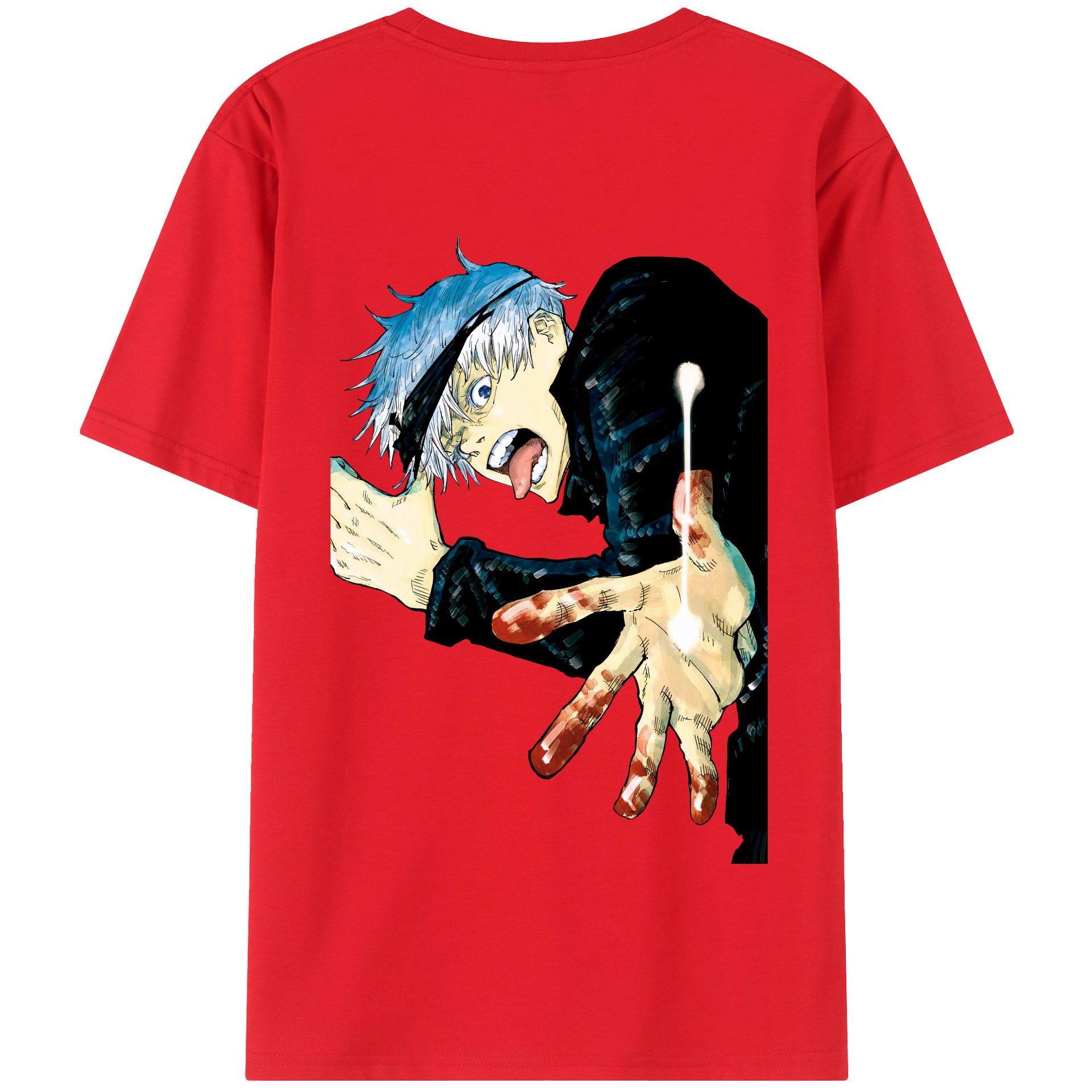 （画像用） 呪術廻戦 Jujutsu Kaisen 綿100％半袖Tシャツ（背面プリント）