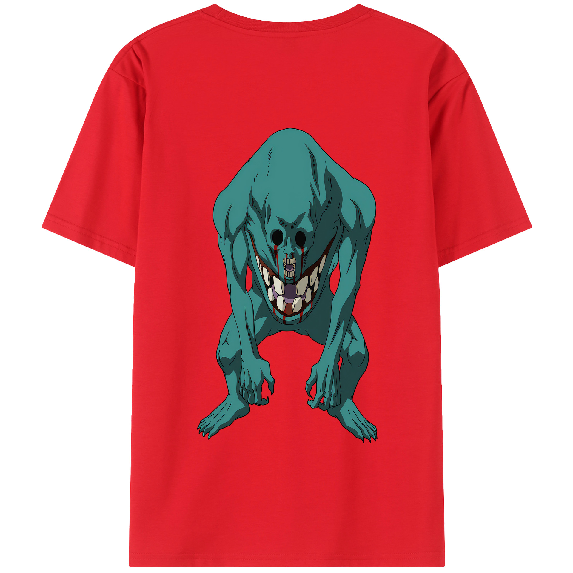 （画像用） 呪術廻戦 Jujutsu Kaisen 綿100％半袖Tシャツ（背面プリント）