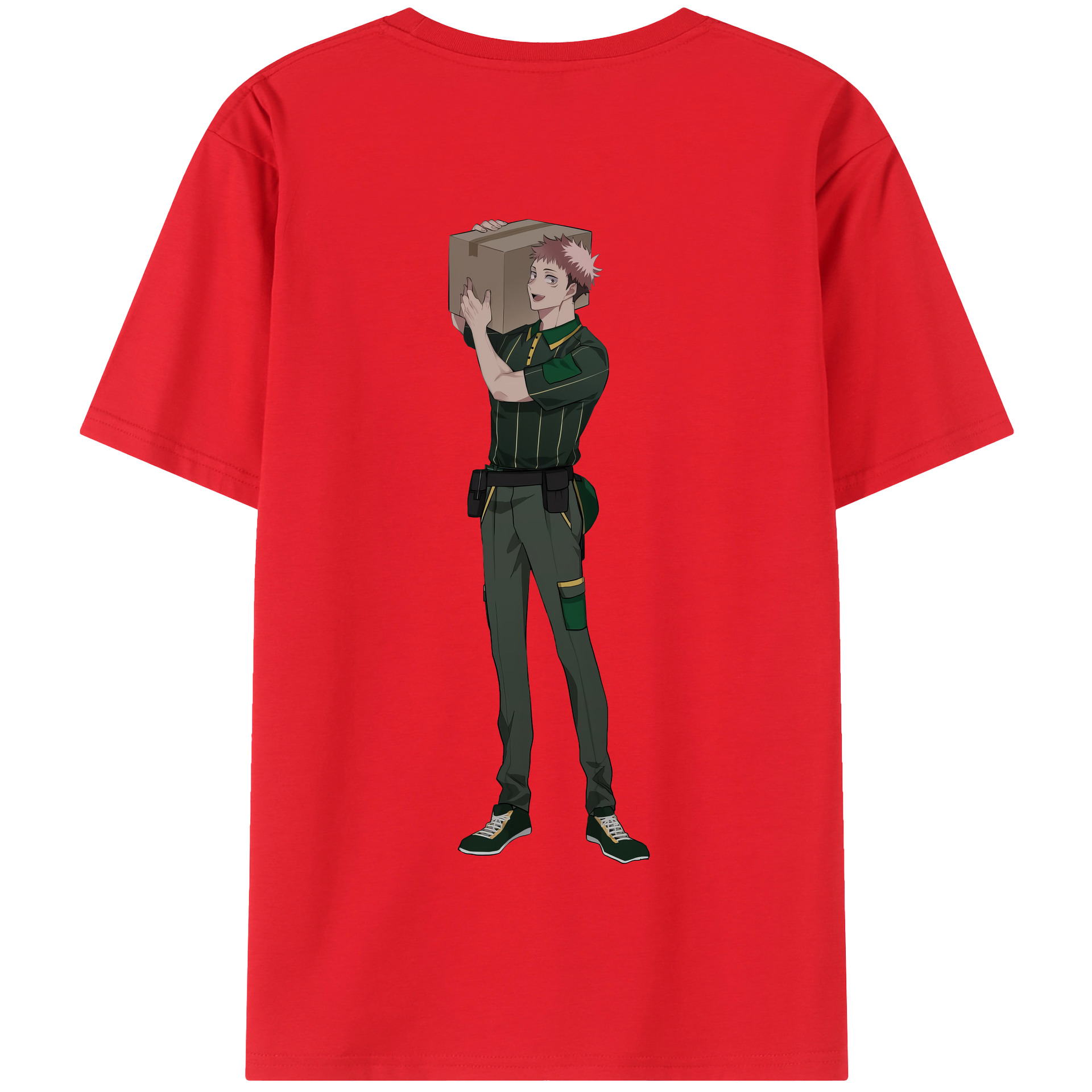 （画像用） 呪術廻戦 Jujutsu Kaisen 綿100％半袖Tシャツ（背面プリント）