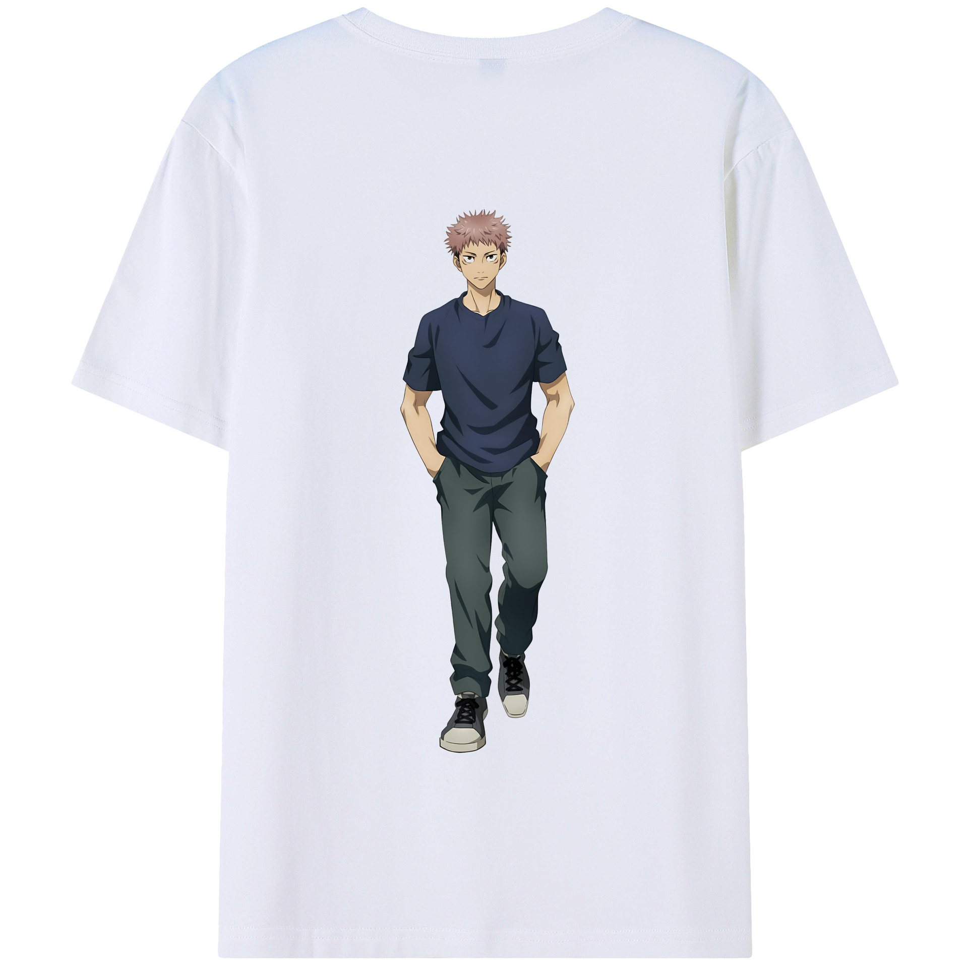 （画像用） 呪術廻戦 Jujutsu Kaisen 綿100％半袖Tシャツ（背面プリント）