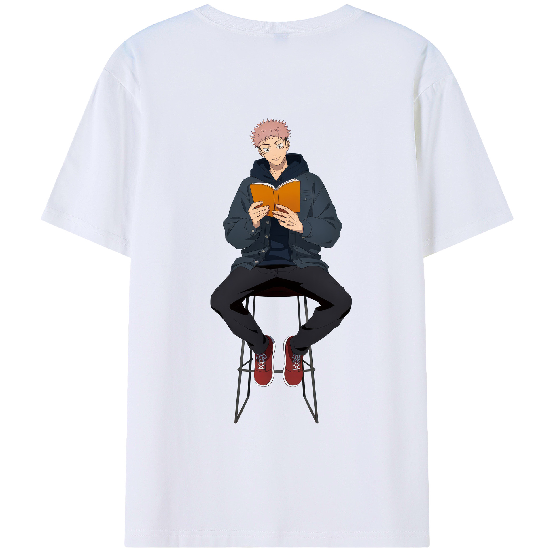 （画像用） 呪術廻戦 Jujutsu Kaisen 綿100％半袖Tシャツ（背面プリント）