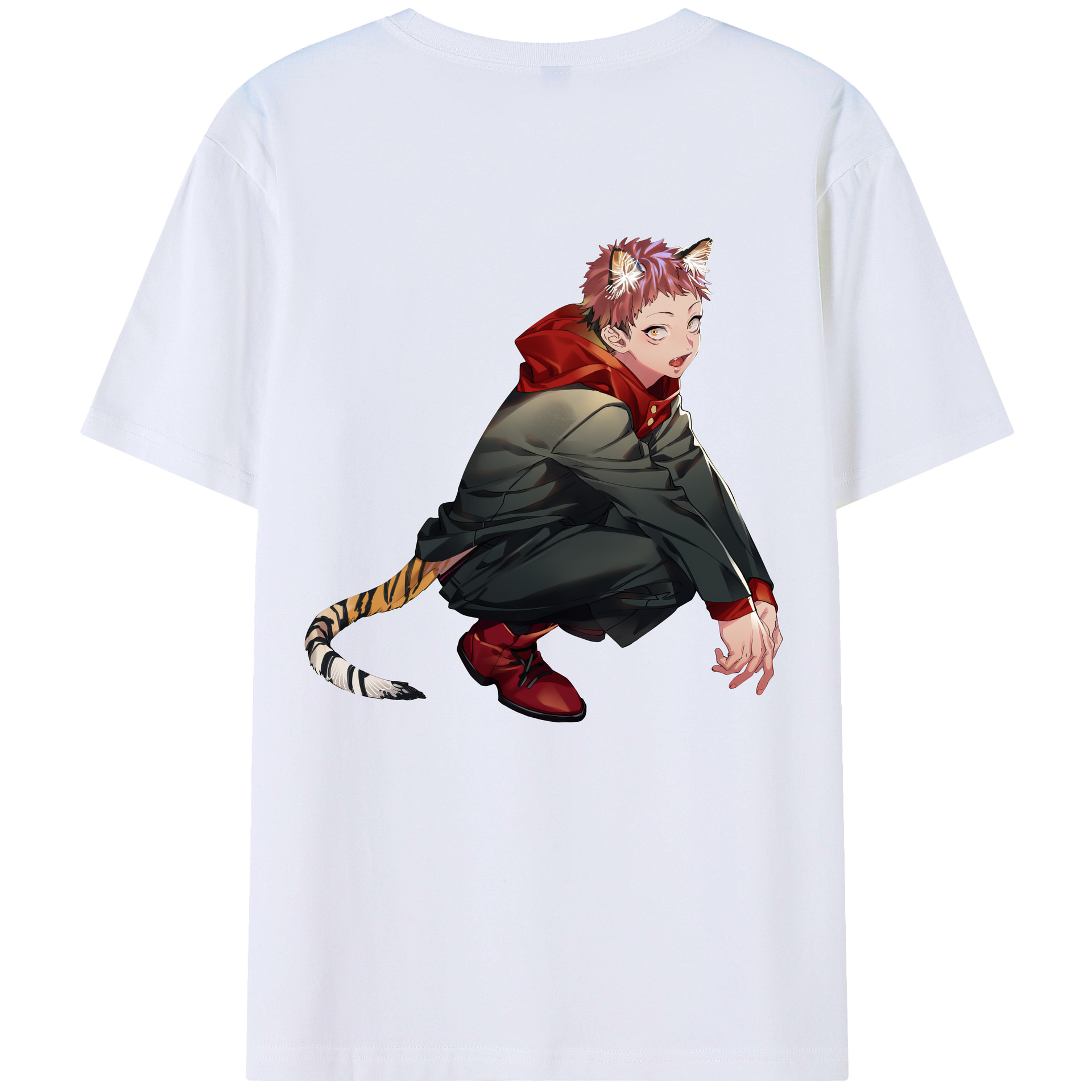 （画像用） 呪術廻戦 Jujutsu Kaisen 綿100％半袖Tシャツ（背面プリント）