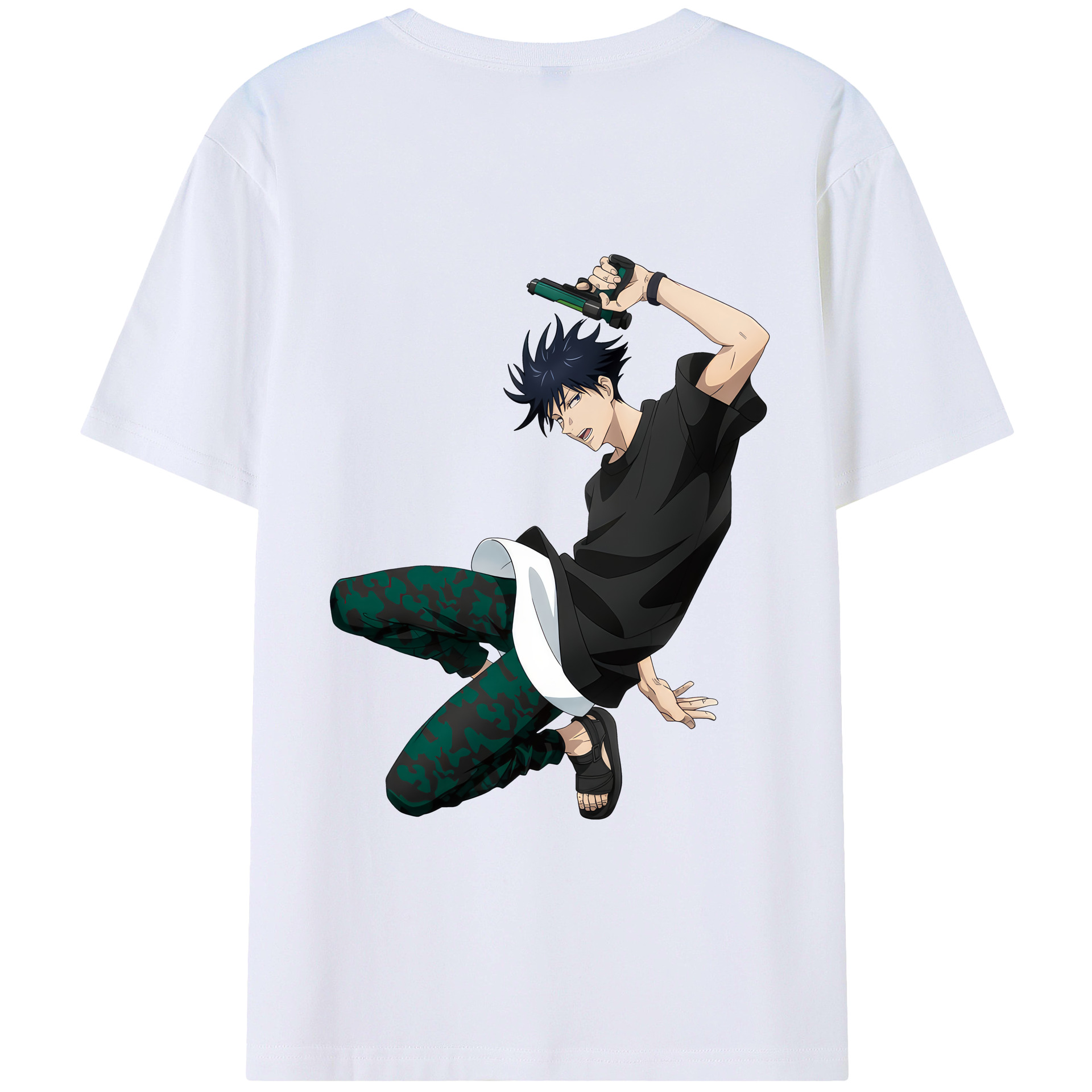 （画像用） 呪術廻戦 Jujutsu Kaisen 綿100％半袖Tシャツ（背面プリント）