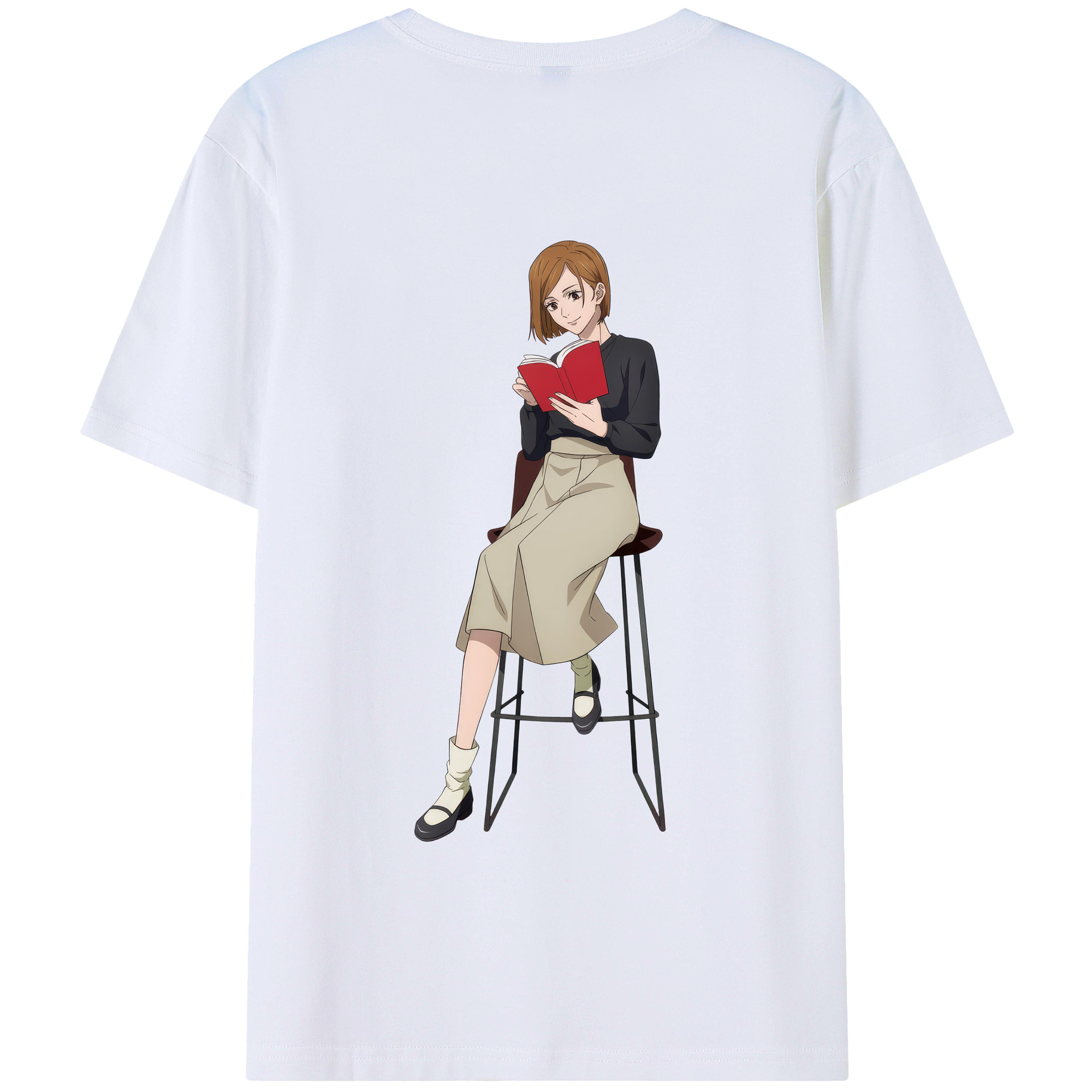 （画像用） 呪術廻戦 Jujutsu Kaisen 綿100％半袖Tシャツ（背面プリント）