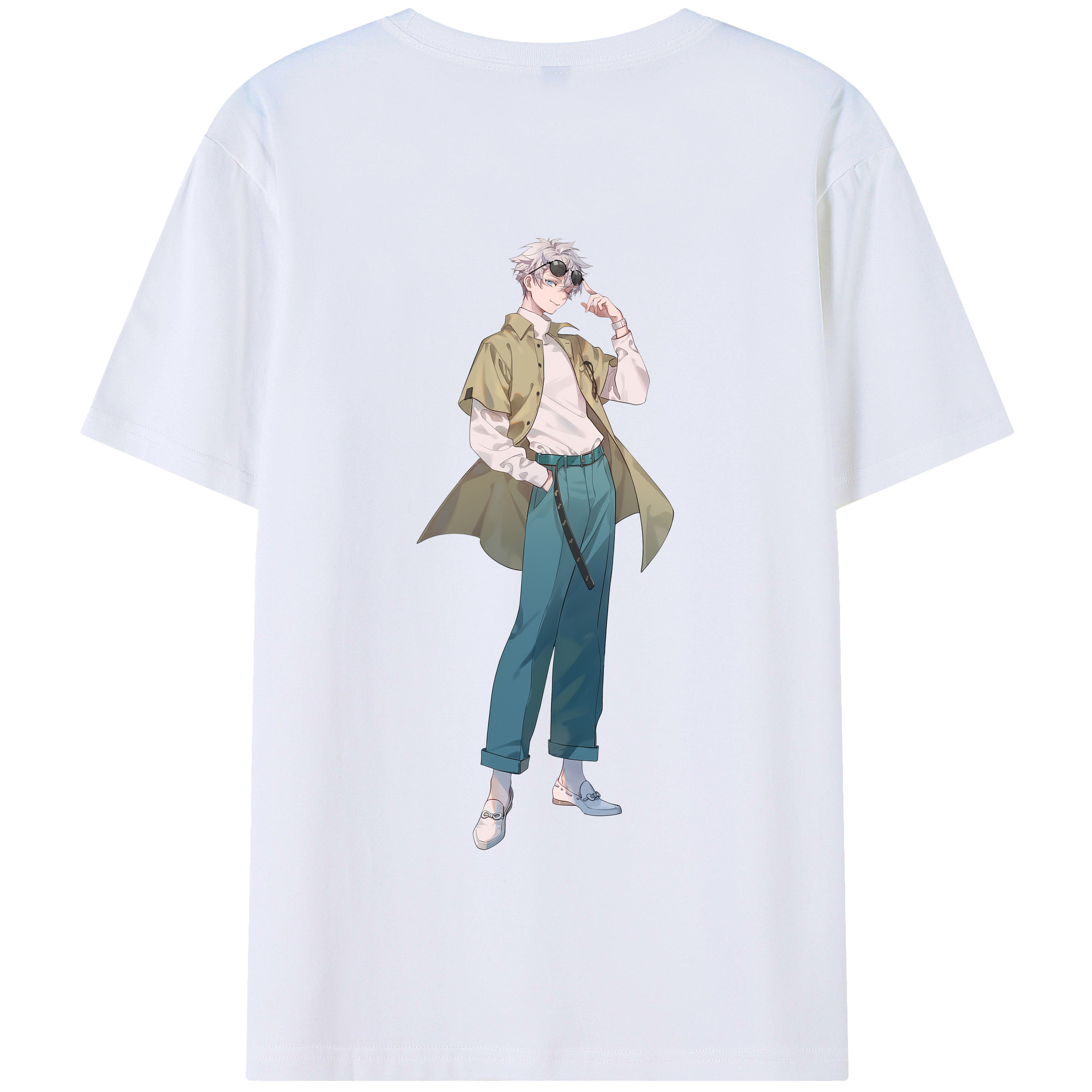 （画像用） 呪術廻戦 Jujutsu Kaisen 綿100％半袖Tシャツ（背面プリント）