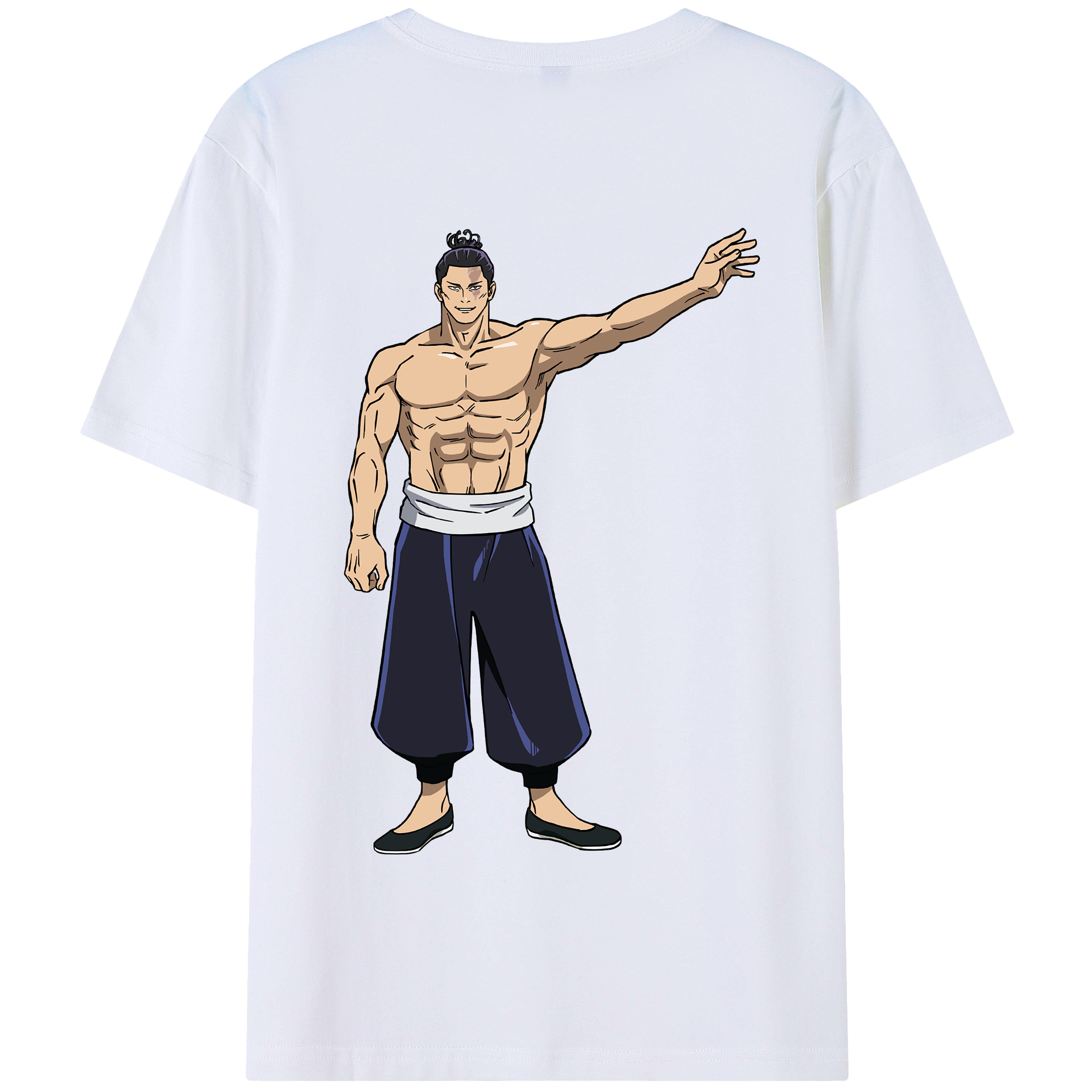 （画像用） 呪術廻戦 Jujutsu Kaisen 綿100％半袖Tシャツ（背面プリント）
