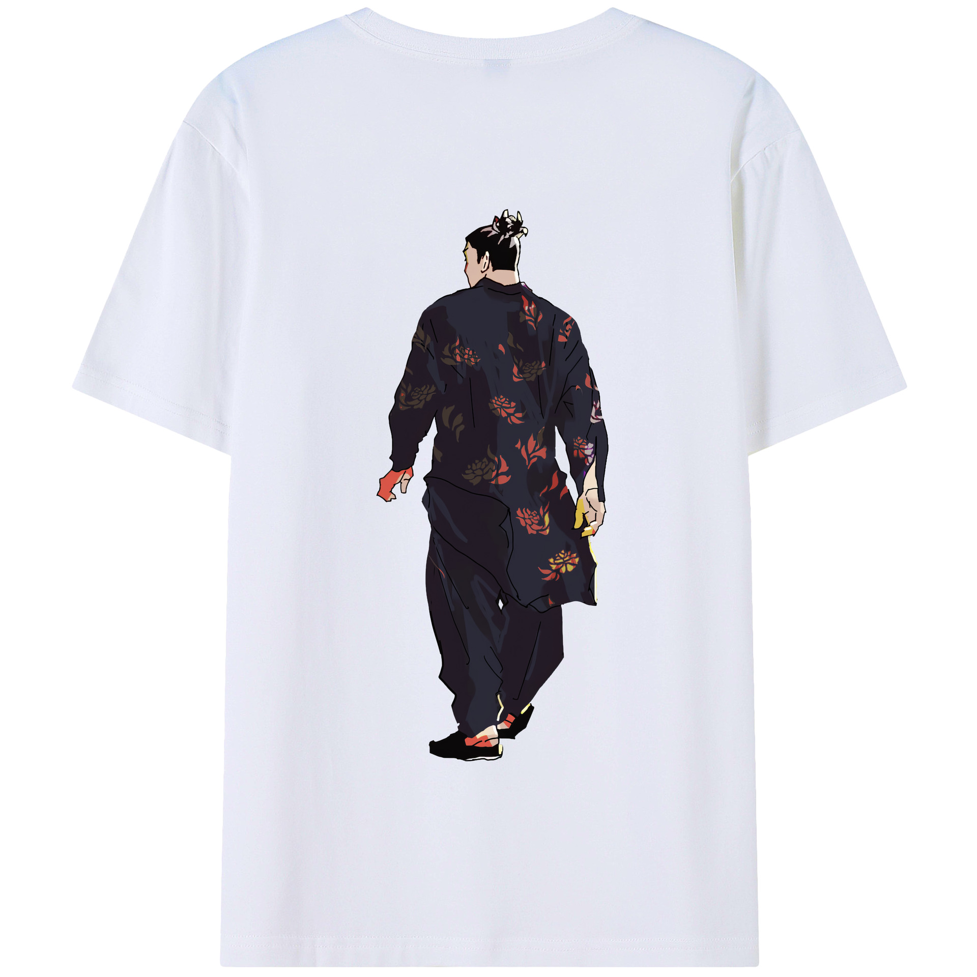 （画像用） 呪術廻戦 Jujutsu Kaisen 綿100％半袖Tシャツ（背面プリント）