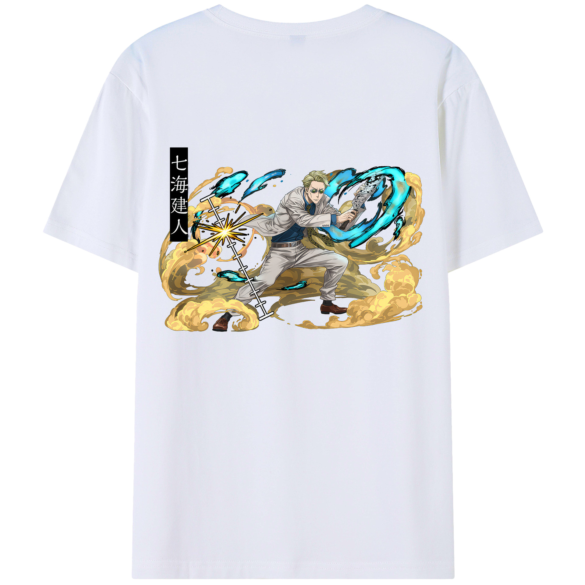（画像用） 呪術廻戦 Jujutsu Kaisen 綿100％半袖Tシャツ（背面プリント）