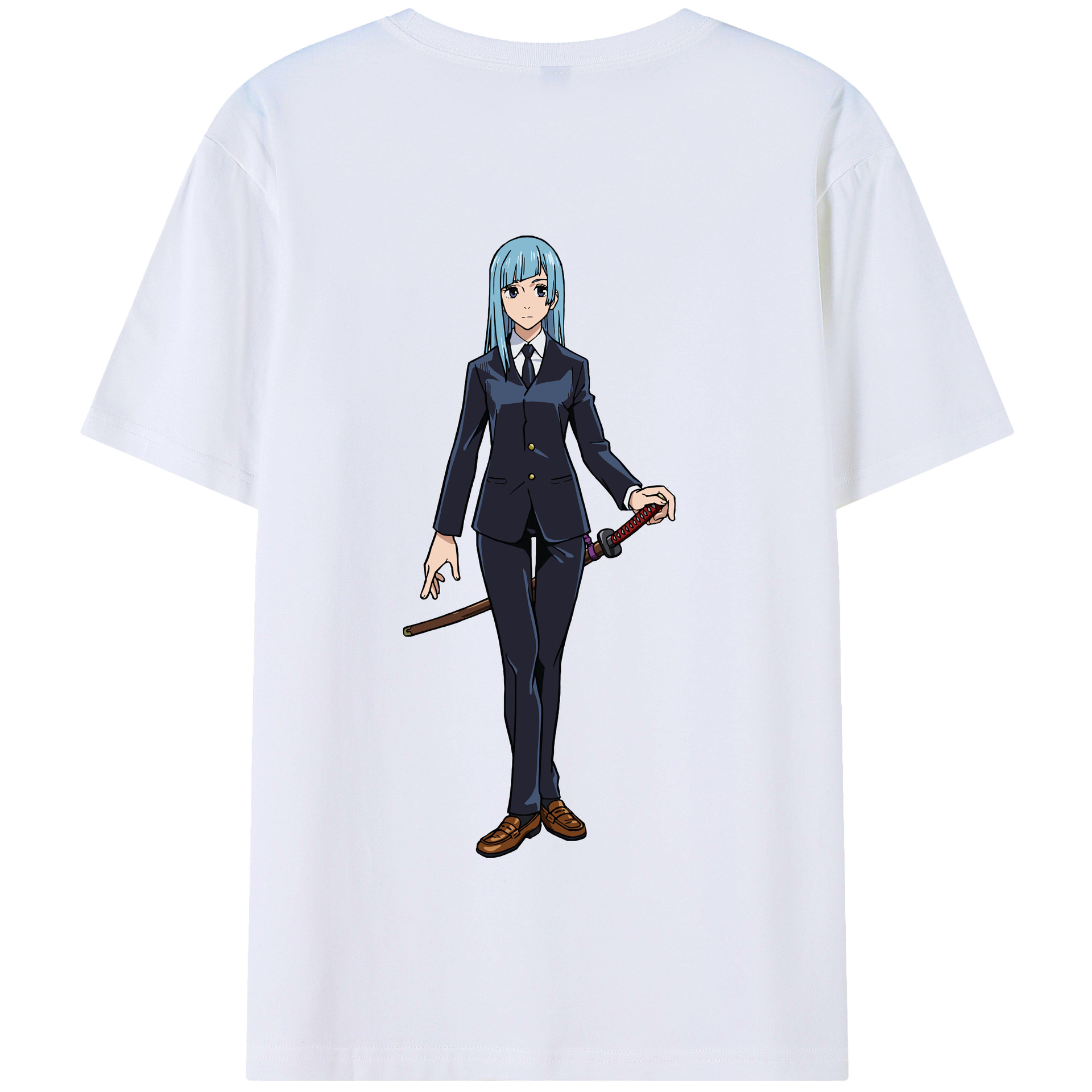 （画像用） 呪術廻戦 Jujutsu Kaisen 綿100％半袖Tシャツ（背面プリント）
