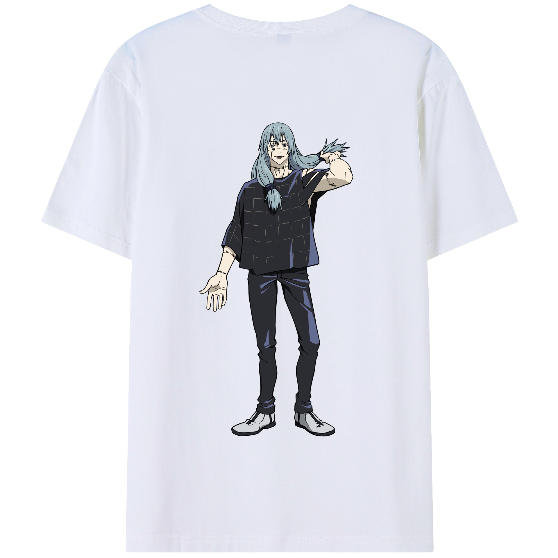 （画像用） 呪術廻戦 Jujutsu Kaisen 綿100％半袖Tシャツ（背面プリント）