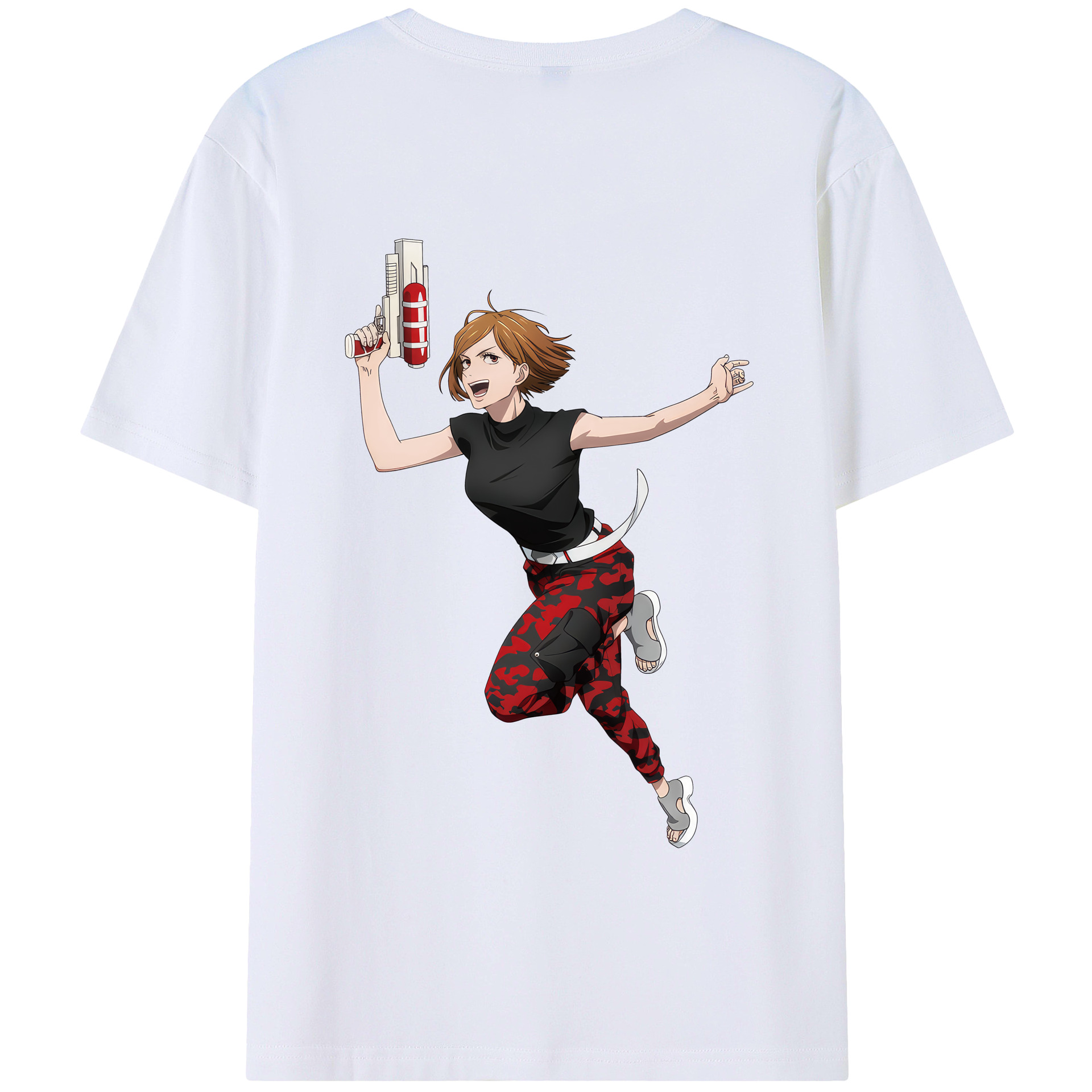 （画像用） 呪術廻戦 Jujutsu Kaisen 綿100％半袖Tシャツ（背面プリント）