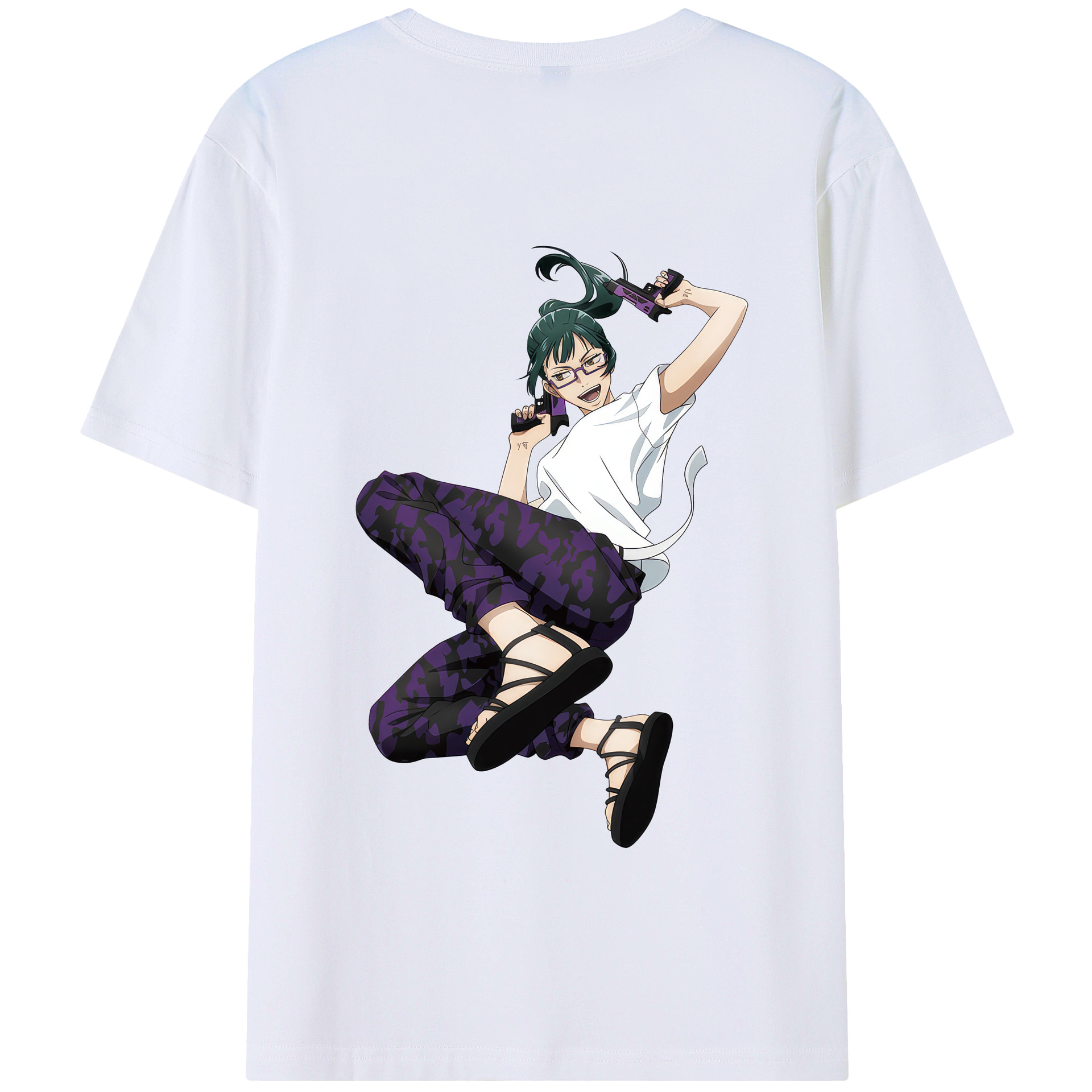 （画像用） 呪術廻戦 Jujutsu Kaisen 綿100％半袖Tシャツ（背面プリント）