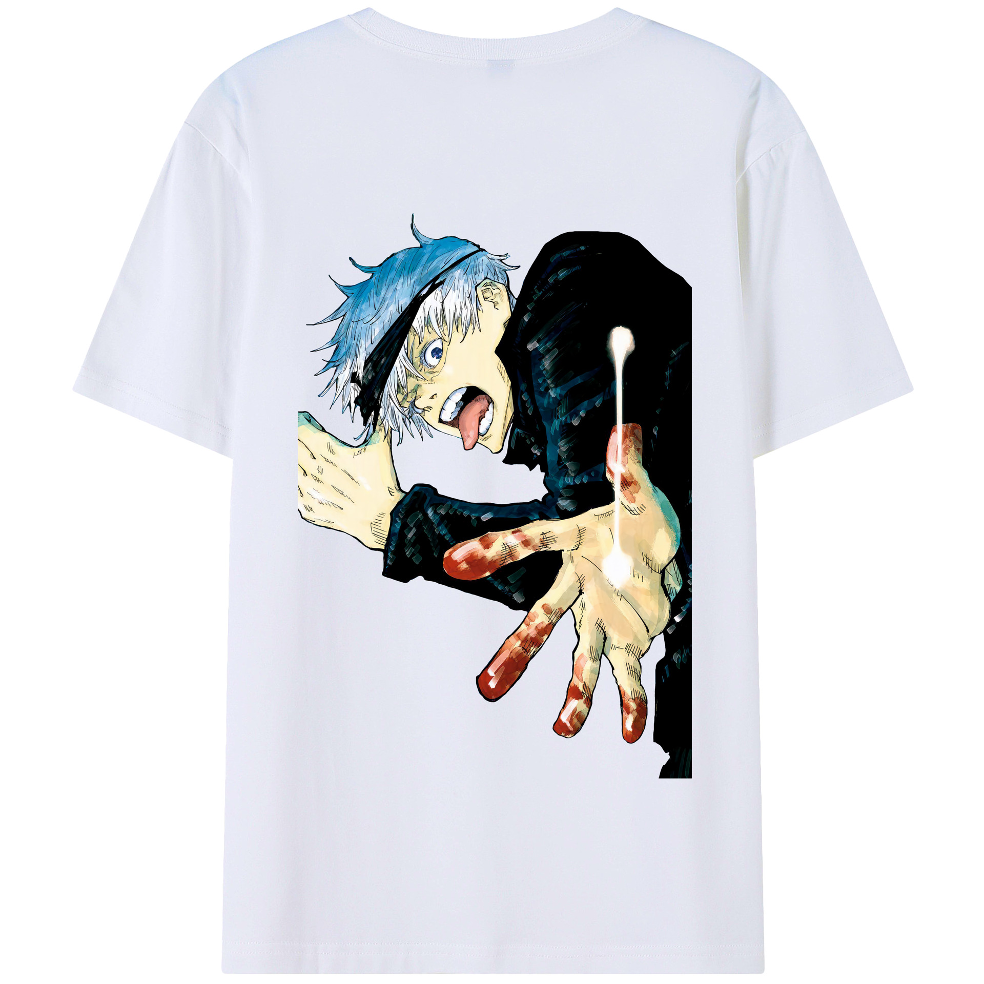 （画像用） 呪術廻戦 Jujutsu Kaisen 綿100％半袖Tシャツ（背面プリント）