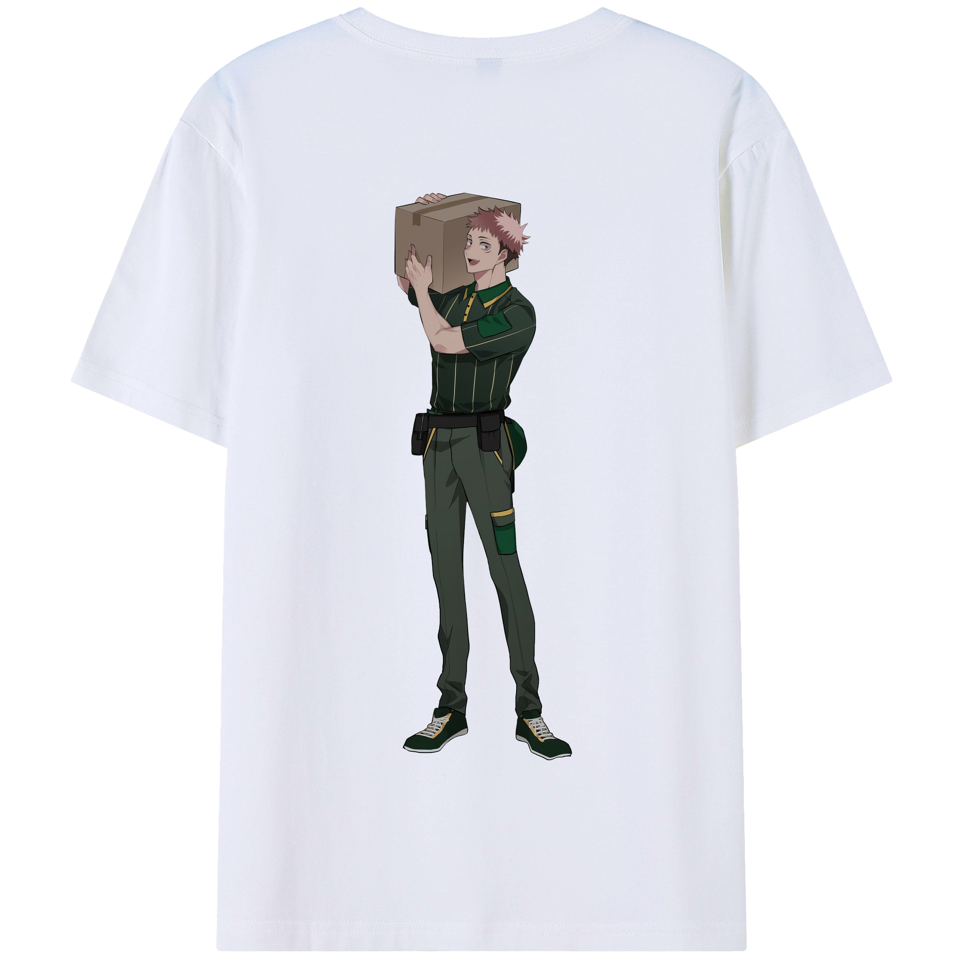 （画像用） 呪術廻戦 Jujutsu Kaisen 綿100％半袖Tシャツ（背面プリント）