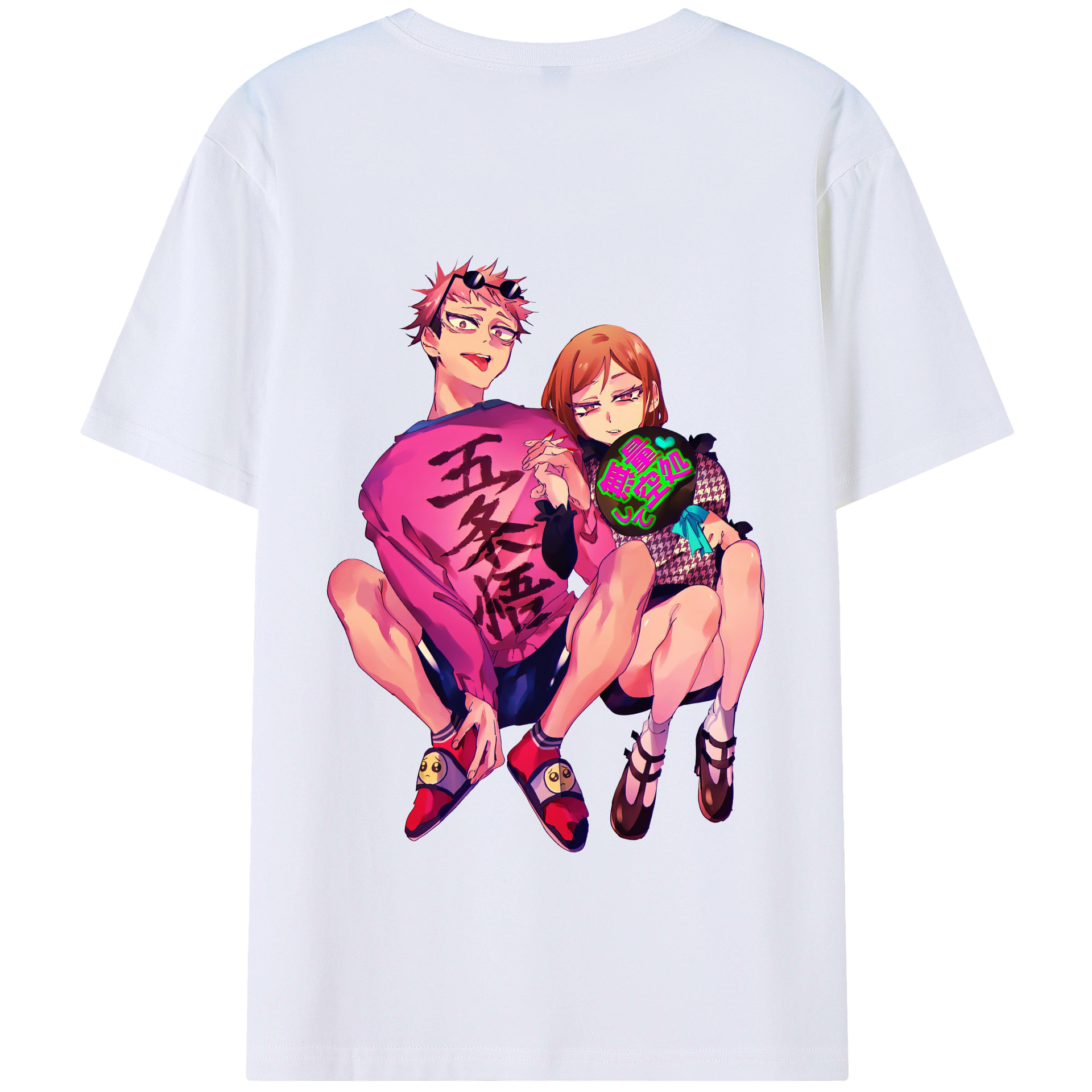 （画像用） 呪術廻戦 Jujutsu Kaisen 綿100％半袖Tシャツ（背面プリント）