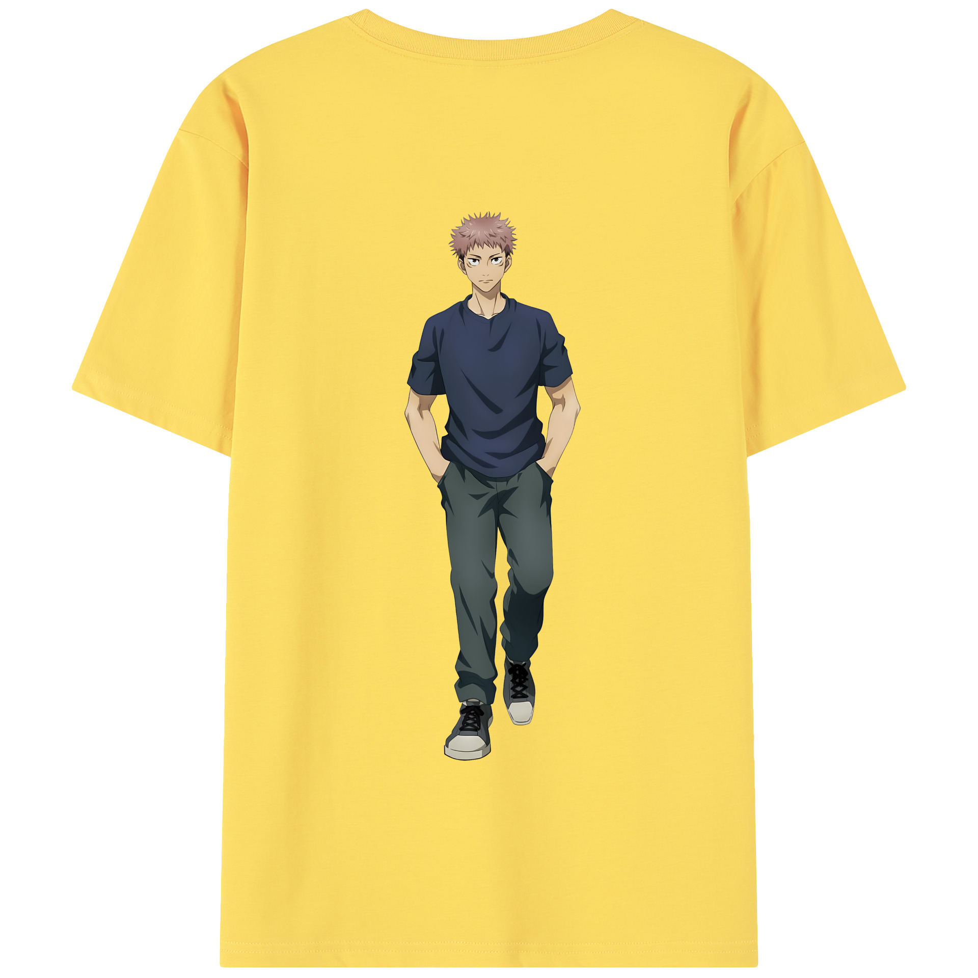 （画像用） 呪術廻戦 Jujutsu Kaisen 綿100％半袖Tシャツ（背面プリント）