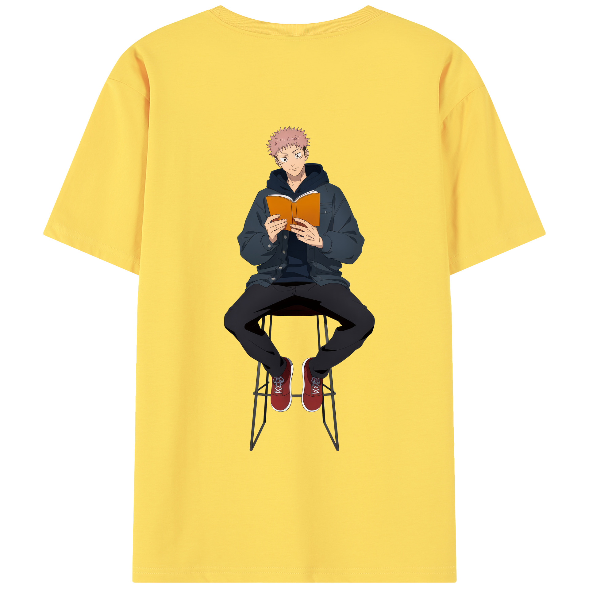 （画像用） 呪術廻戦 Jujutsu Kaisen 綿100％半袖Tシャツ（背面プリント）