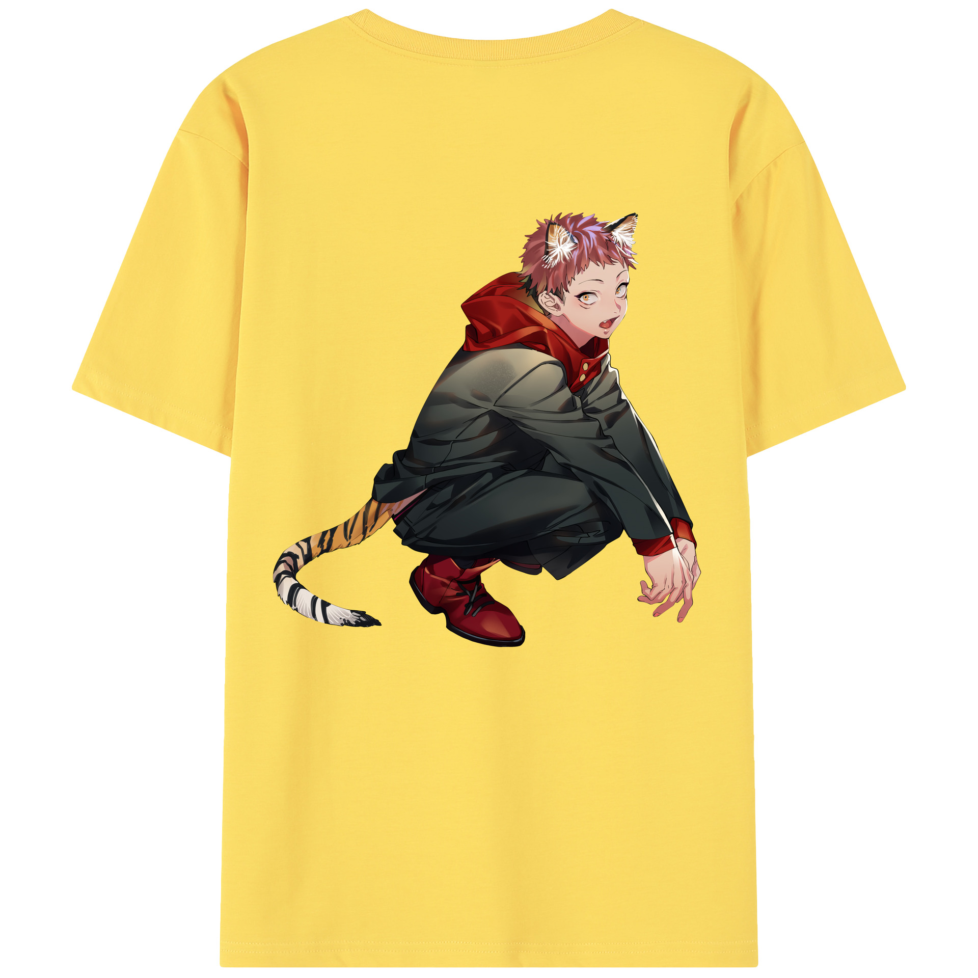 （画像用） 呪術廻戦 Jujutsu Kaisen 綿100％半袖Tシャツ（背面プリント）