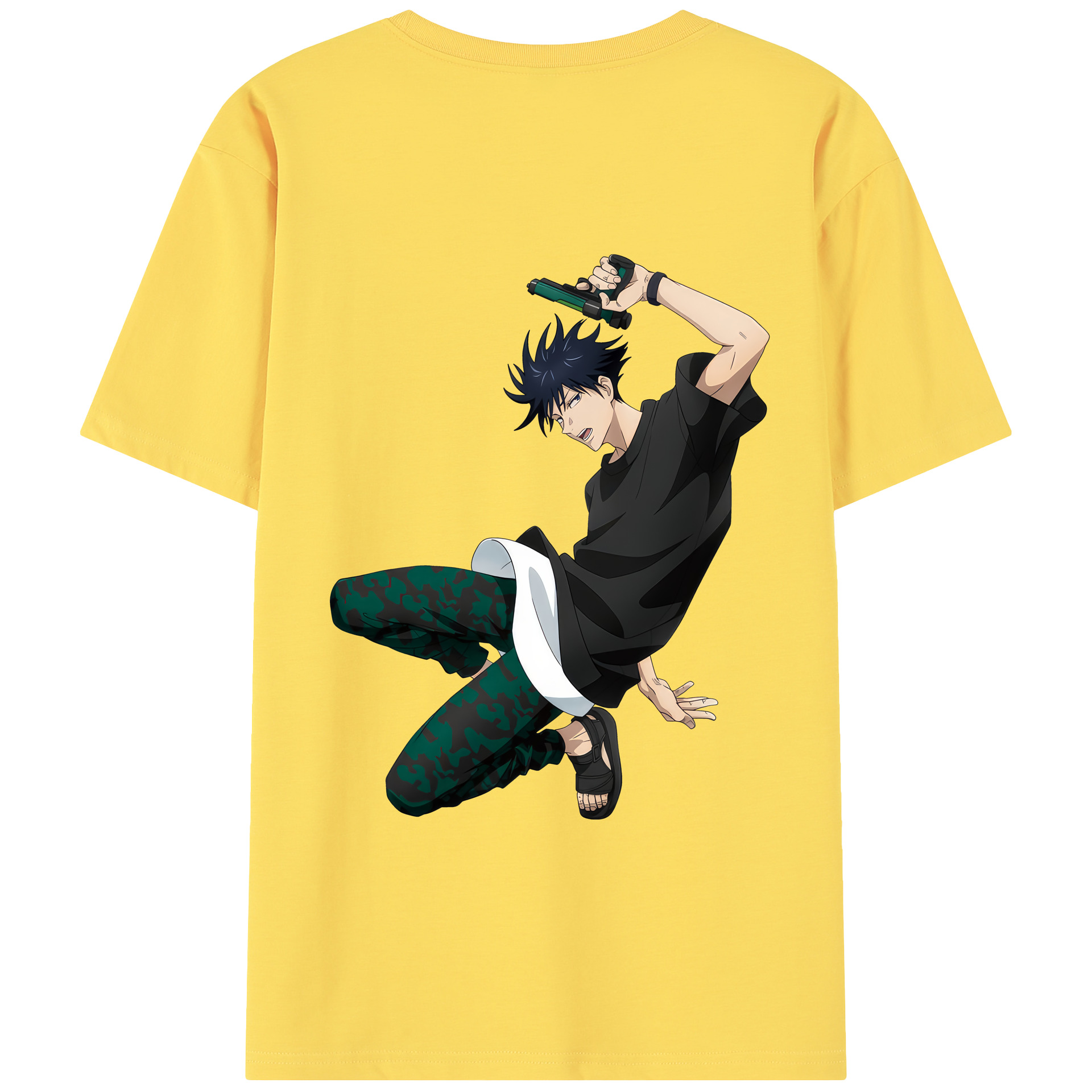 （画像用） 呪術廻戦 Jujutsu Kaisen 綿100％半袖Tシャツ（背面プリント）
