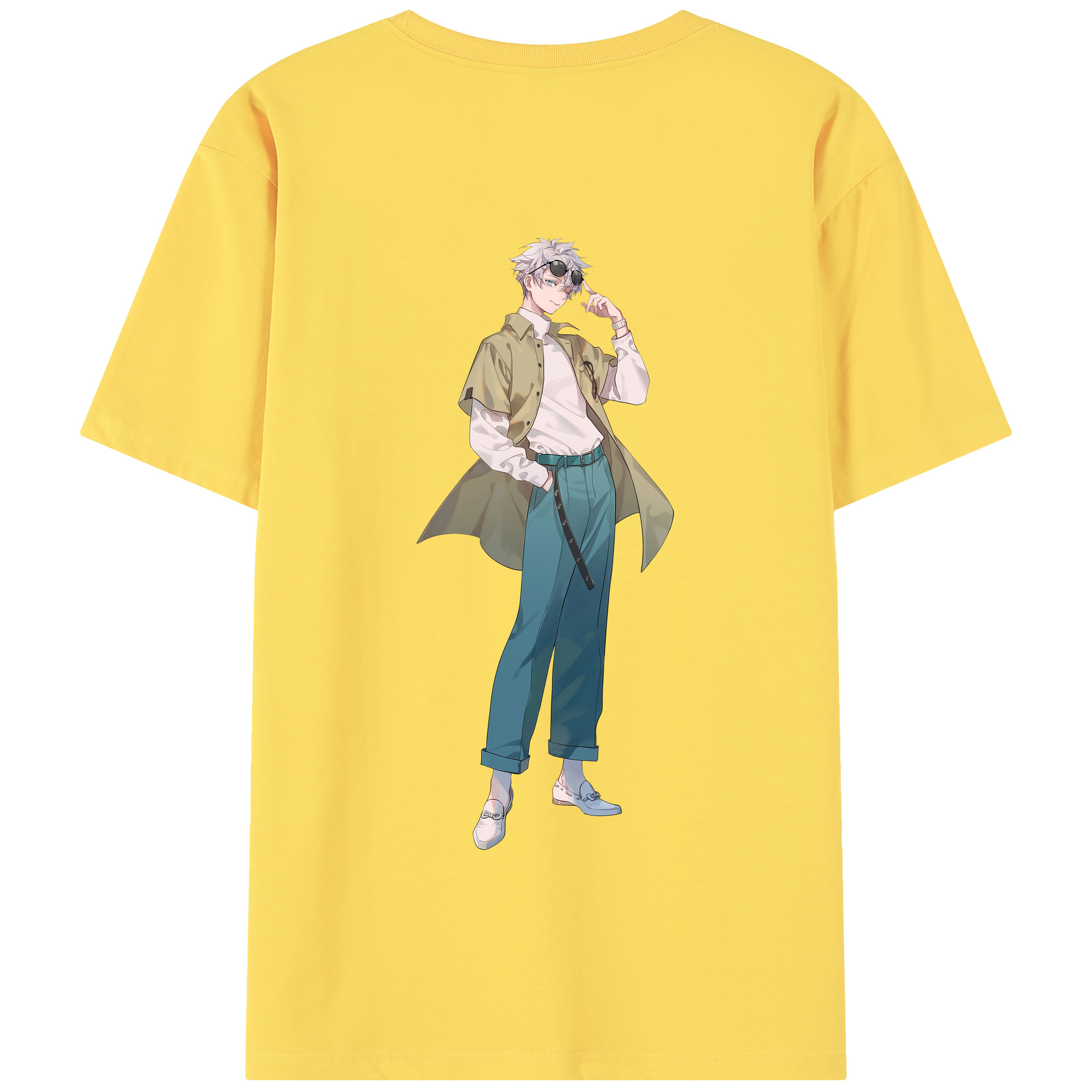 （画像用） 呪術廻戦 Jujutsu Kaisen 綿100％半袖Tシャツ（背面プリント）