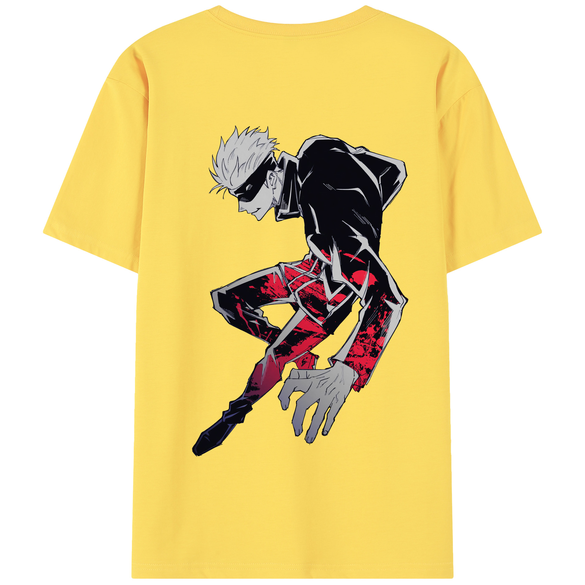 （画像用） 呪術廻戦 Jujutsu Kaisen 綿100％半袖Tシャツ（背面プリント）