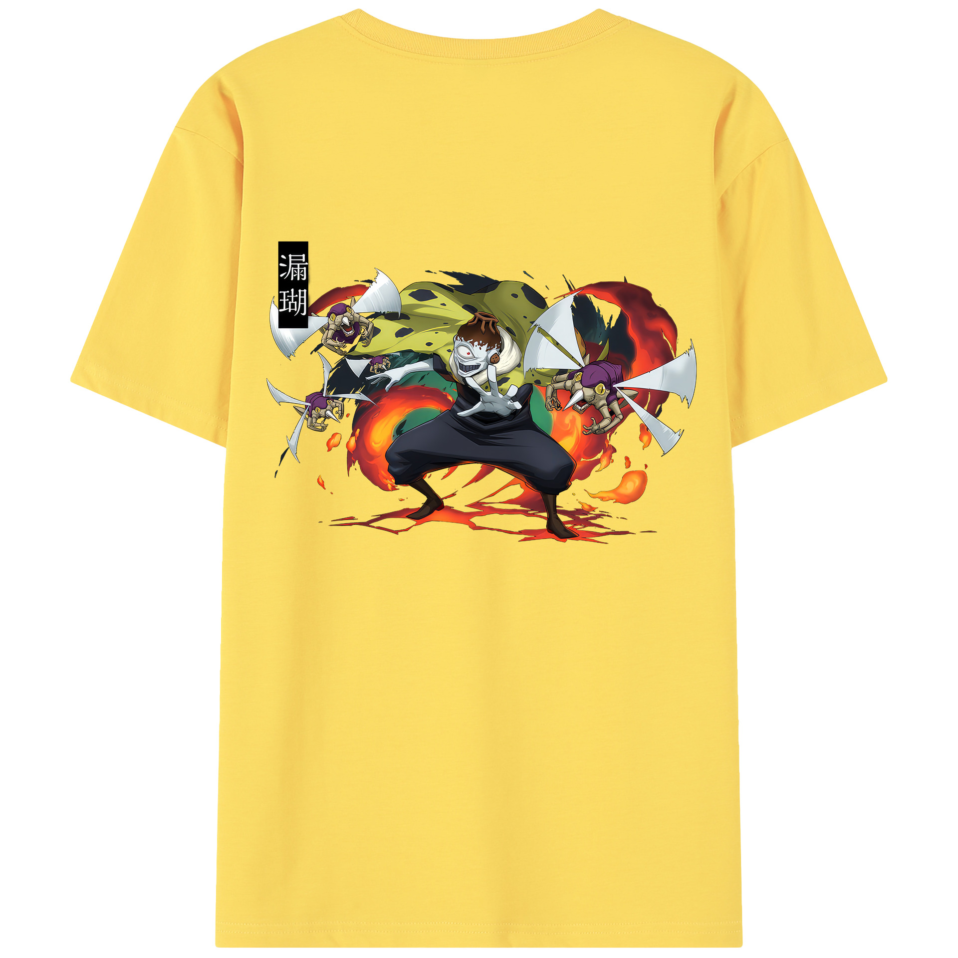 （画像用） 呪術廻戦 Jujutsu Kaisen 綿100％半袖Tシャツ（背面プリント）