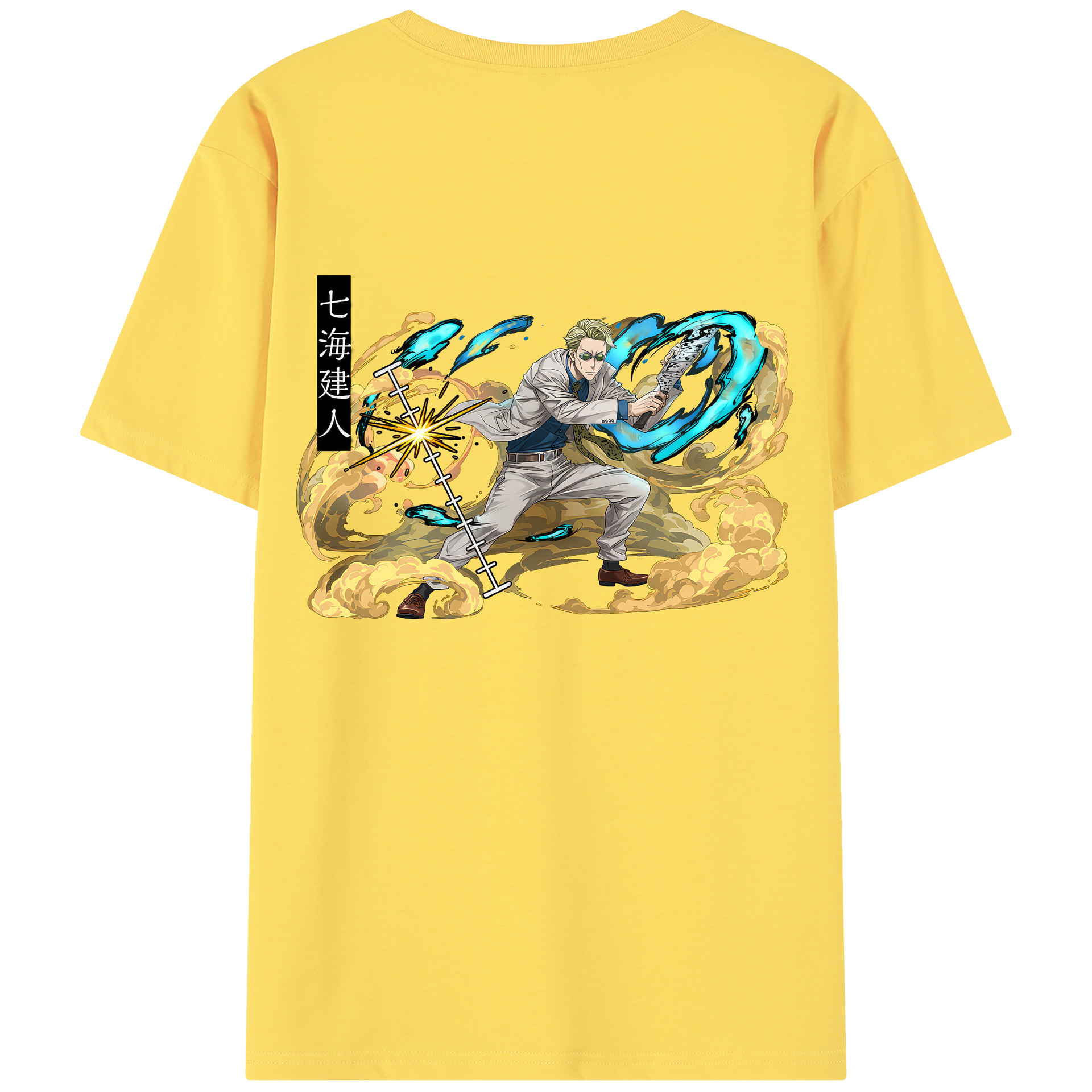 （画像用） 呪術廻戦 Jujutsu Kaisen 綿100％半袖Tシャツ（背面プリント）