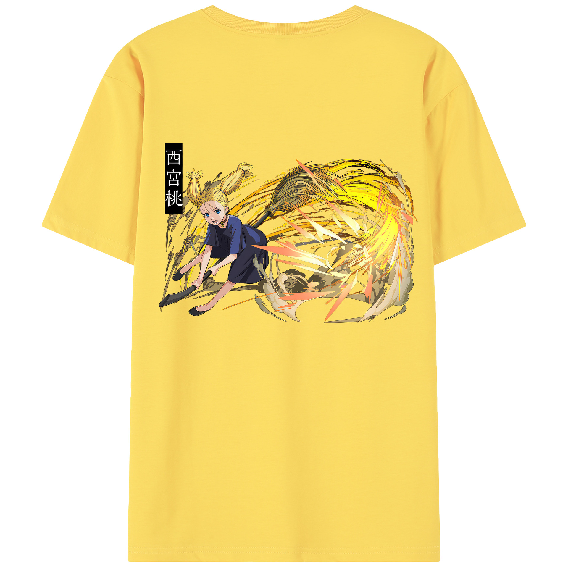 （画像用） 呪術廻戦 Jujutsu Kaisen 綿100％半袖Tシャツ（背面プリント）