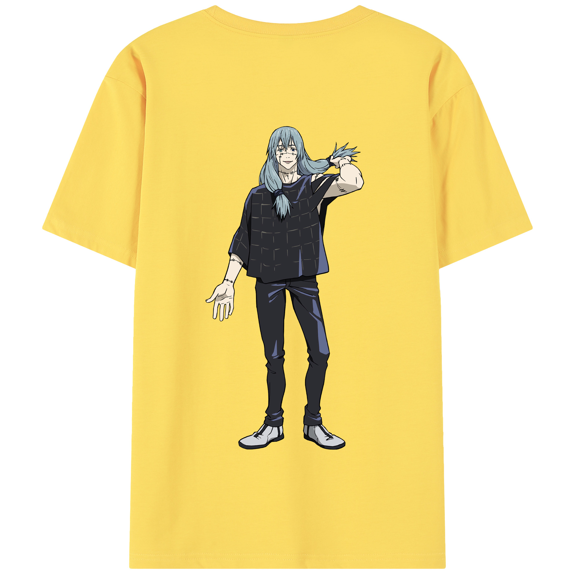 （画像用） 呪術廻戦 Jujutsu Kaisen 綿100％半袖Tシャツ（背面プリント）