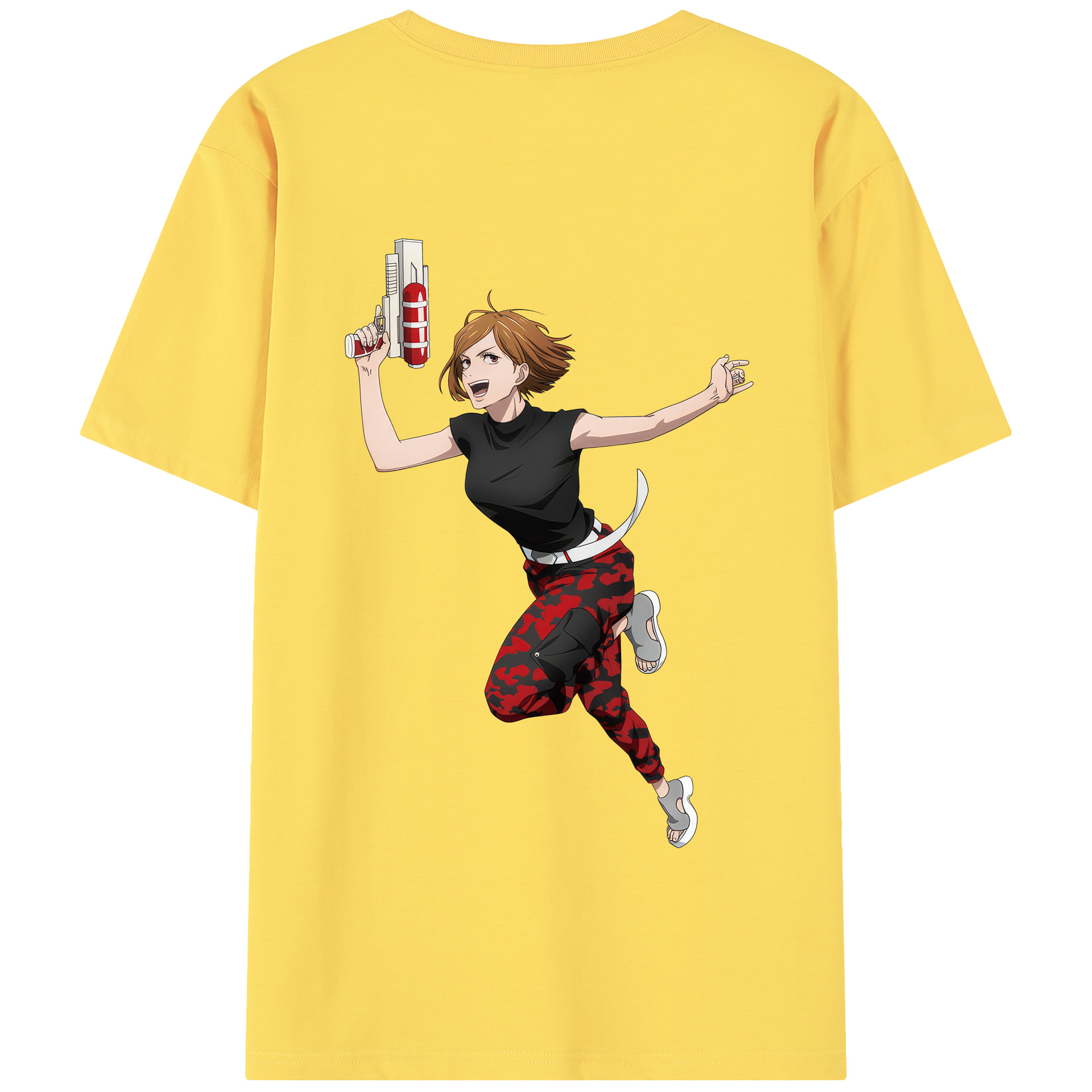 （画像用） 呪術廻戦 Jujutsu Kaisen 綿100％半袖Tシャツ（背面プリント）