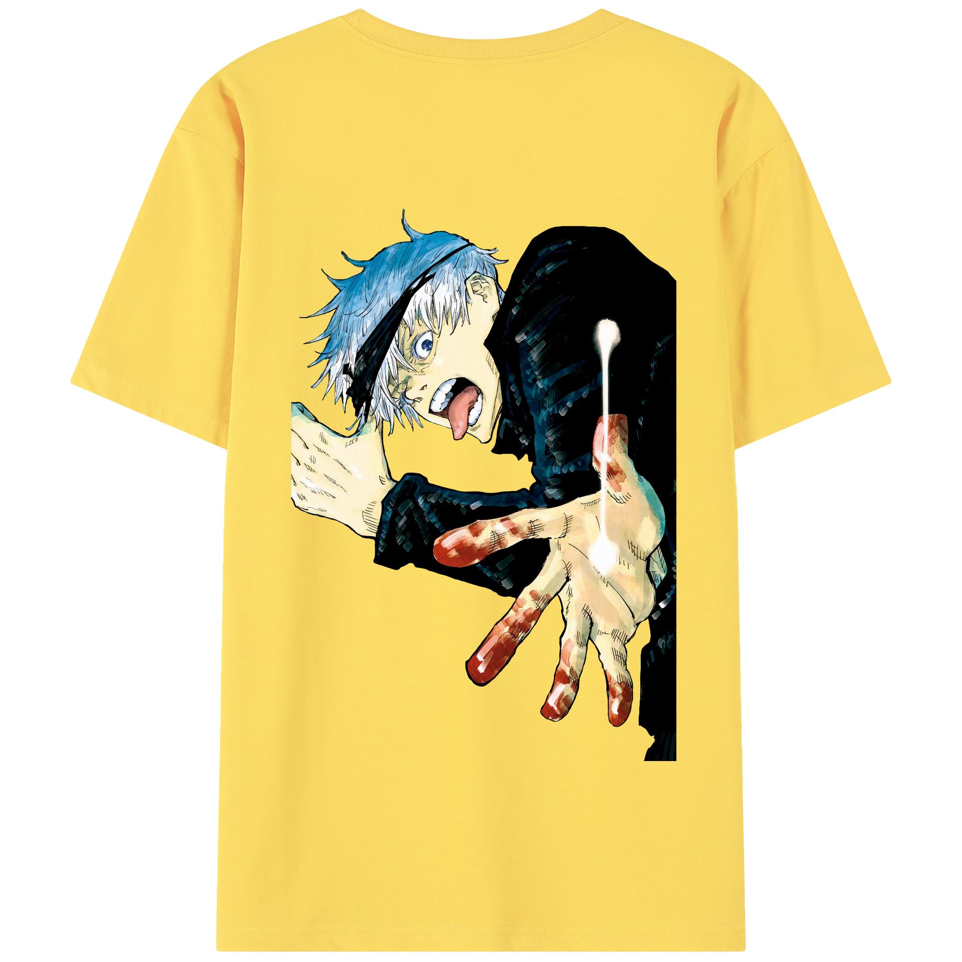 （画像用） 呪術廻戦 Jujutsu Kaisen 綿100％半袖Tシャツ（背面プリント）