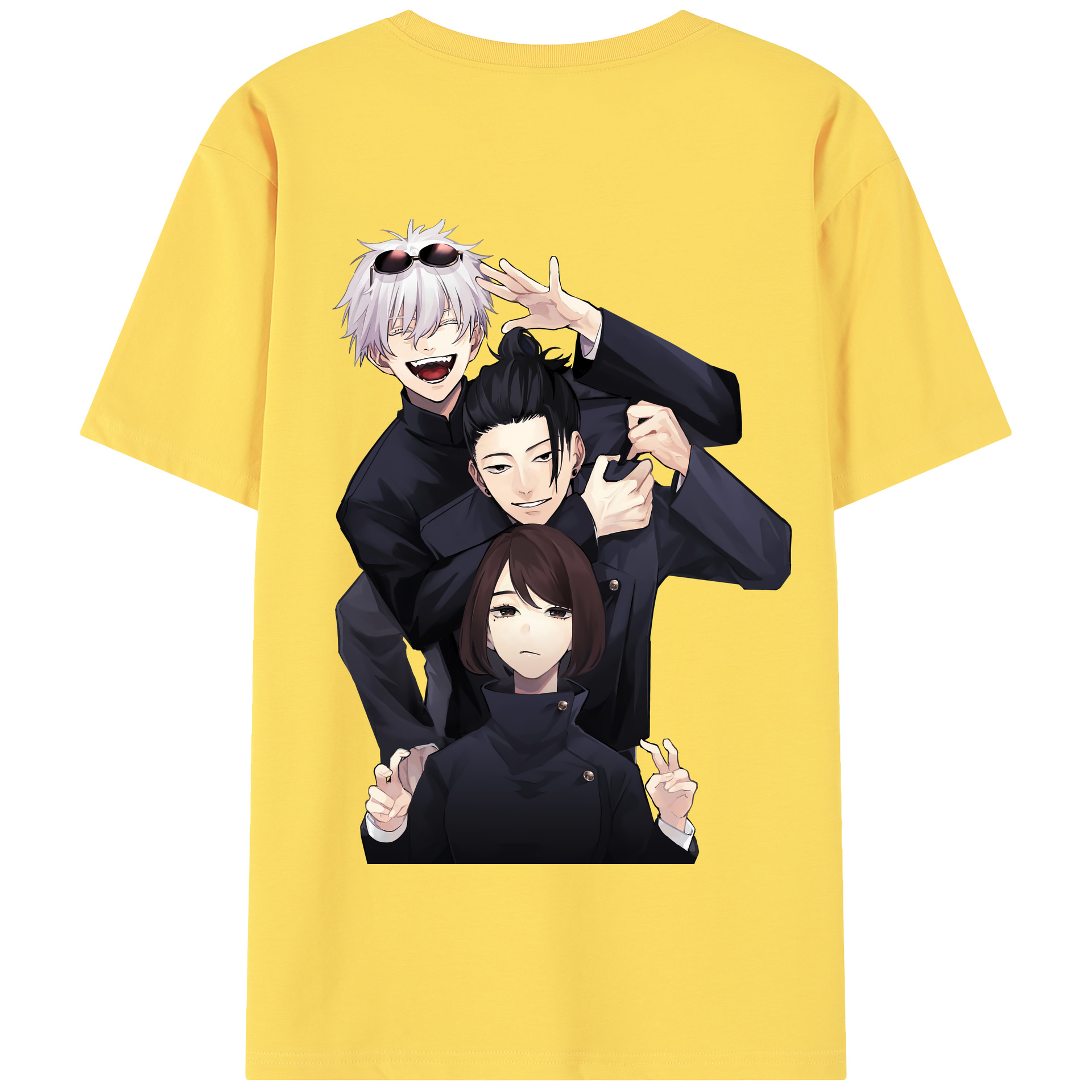 （画像用） 呪術廻戦 Jujutsu Kaisen 綿100％半袖Tシャツ（背面プリント）