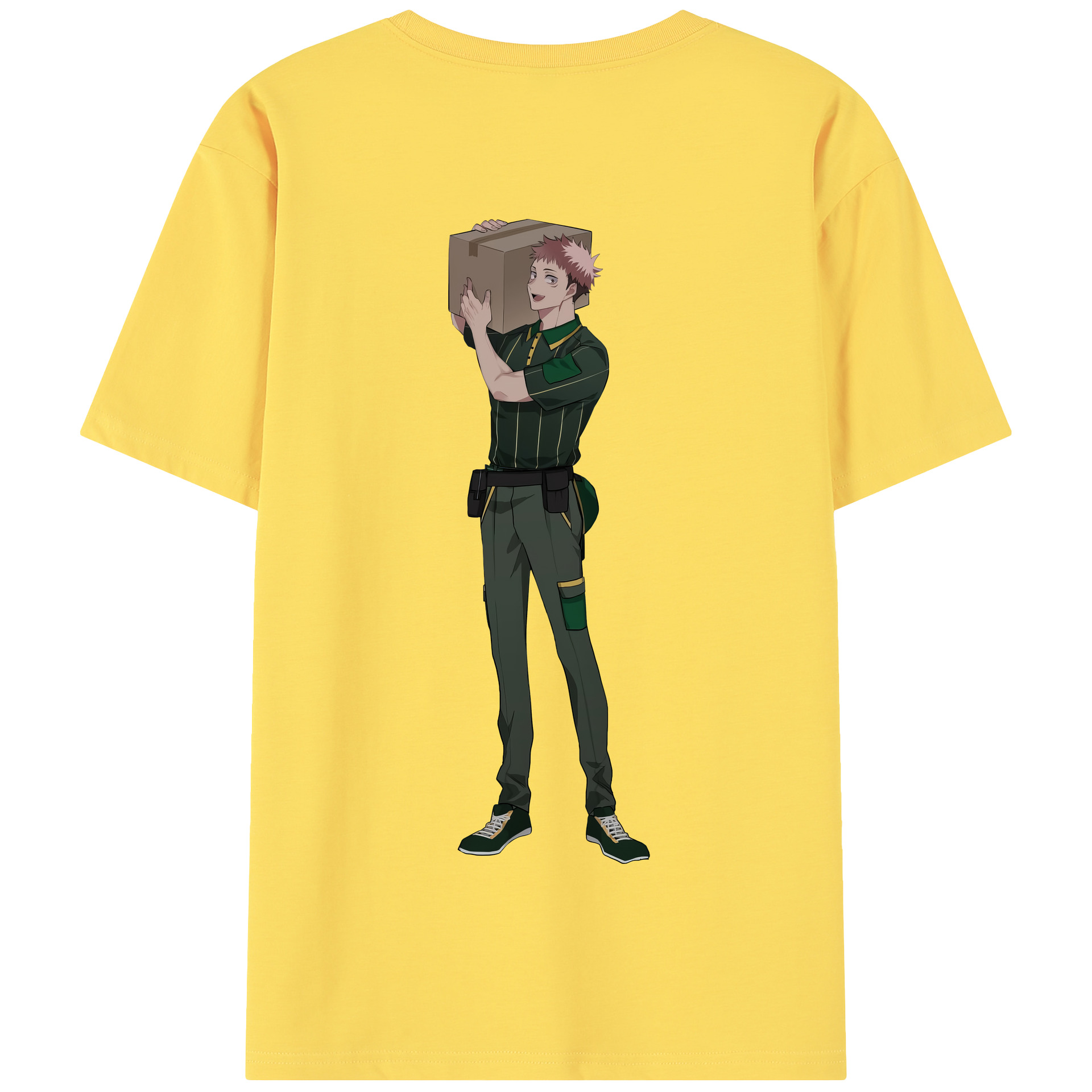 （画像用） 呪術廻戦 Jujutsu Kaisen 綿100％半袖Tシャツ（背面プリント）