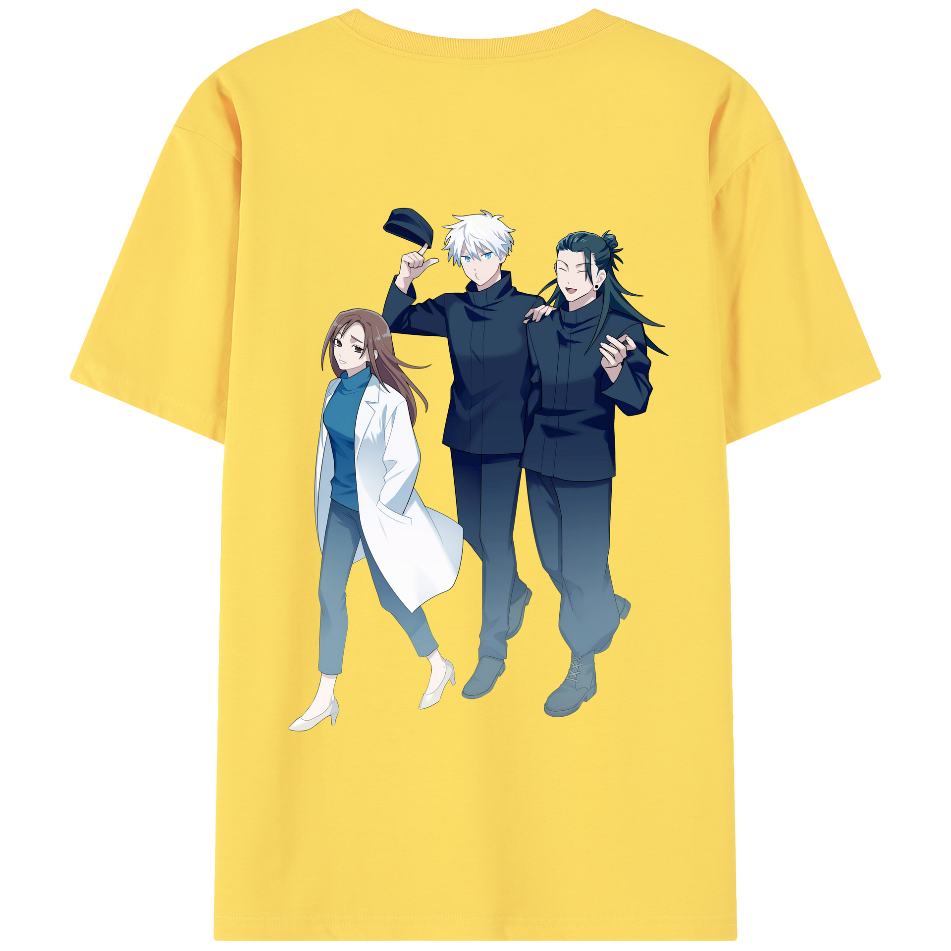 （画像用） 呪術廻戦 Jujutsu Kaisen 綿100％半袖Tシャツ（背面プリント）