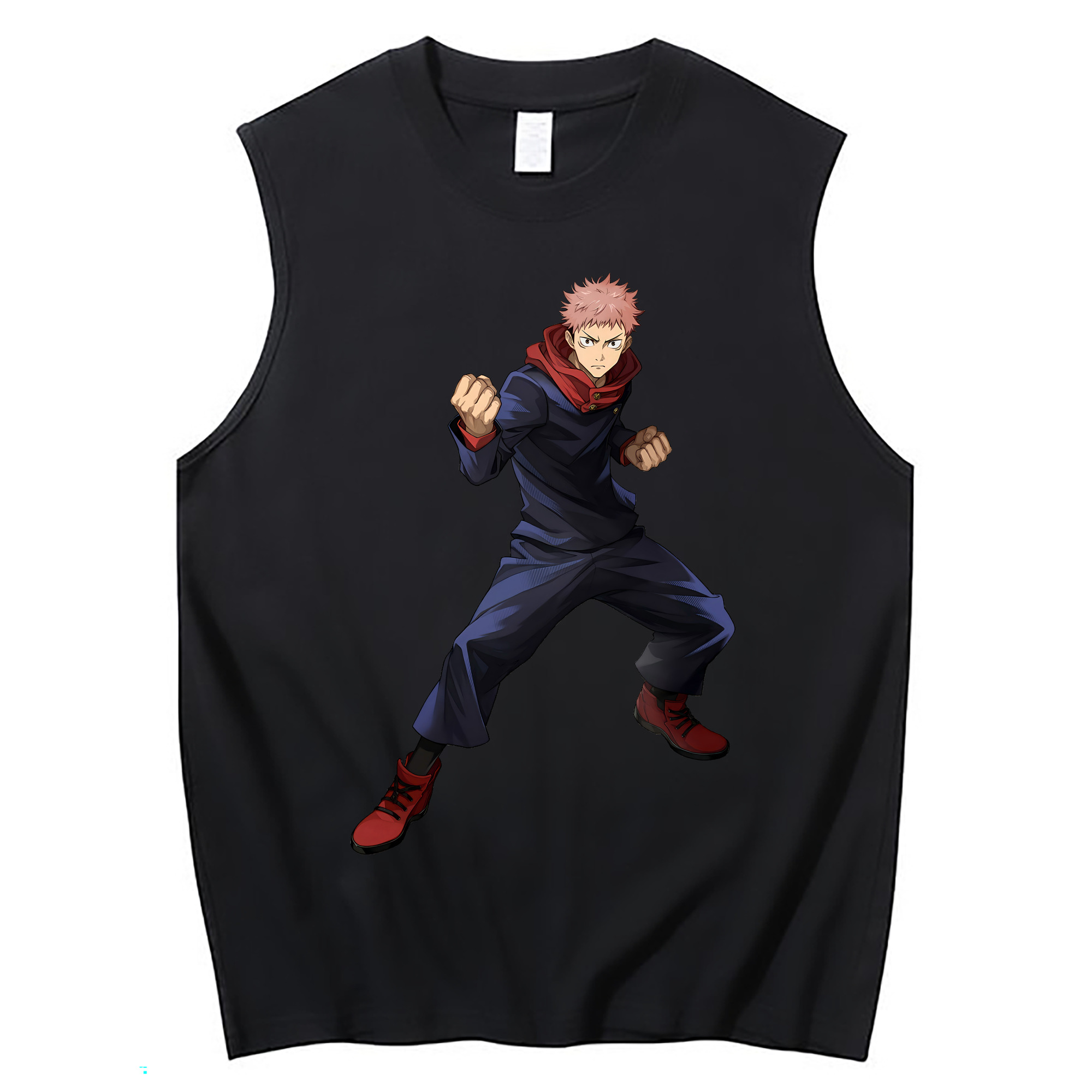 （画像用） 呪術廻戦 Jujutsu Kaisen コットン100％タンクトップ（フロントプリント）