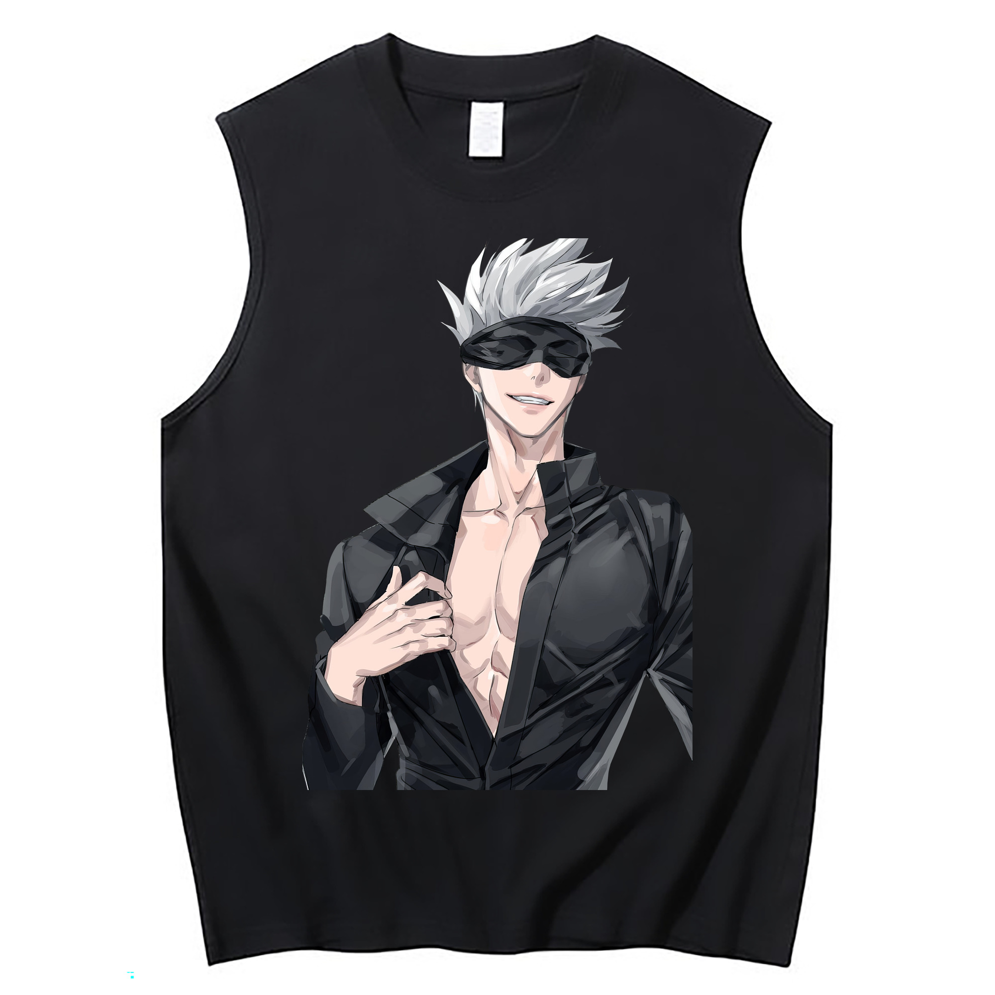 （画像用） 呪術廻戦 Jujutsu Kaisen コットン100％タンクトップ（フロントプリント）