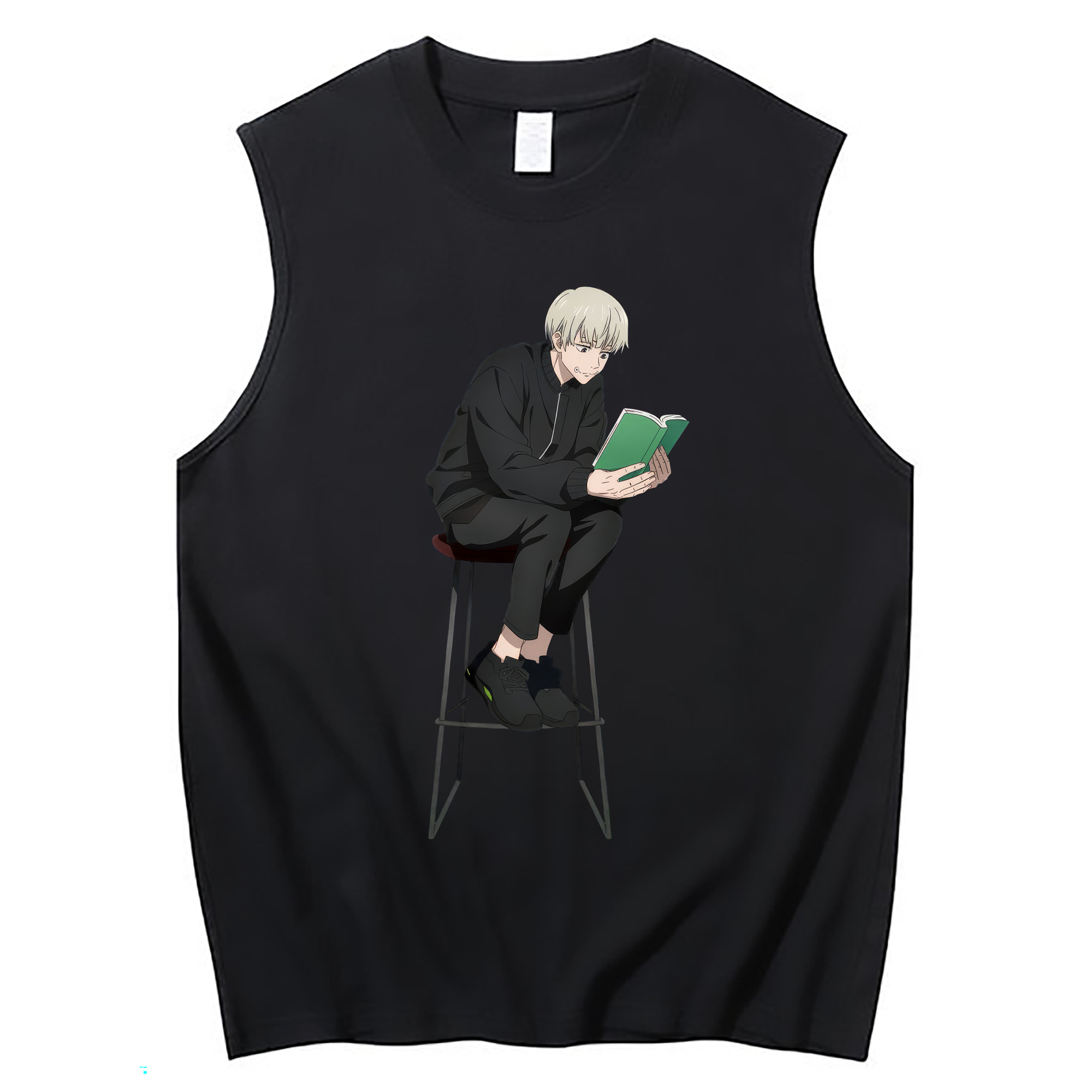 （画像用） 呪術廻戦 Jujutsu Kaisen コットン100％タンクトップ（フロントプリント）
