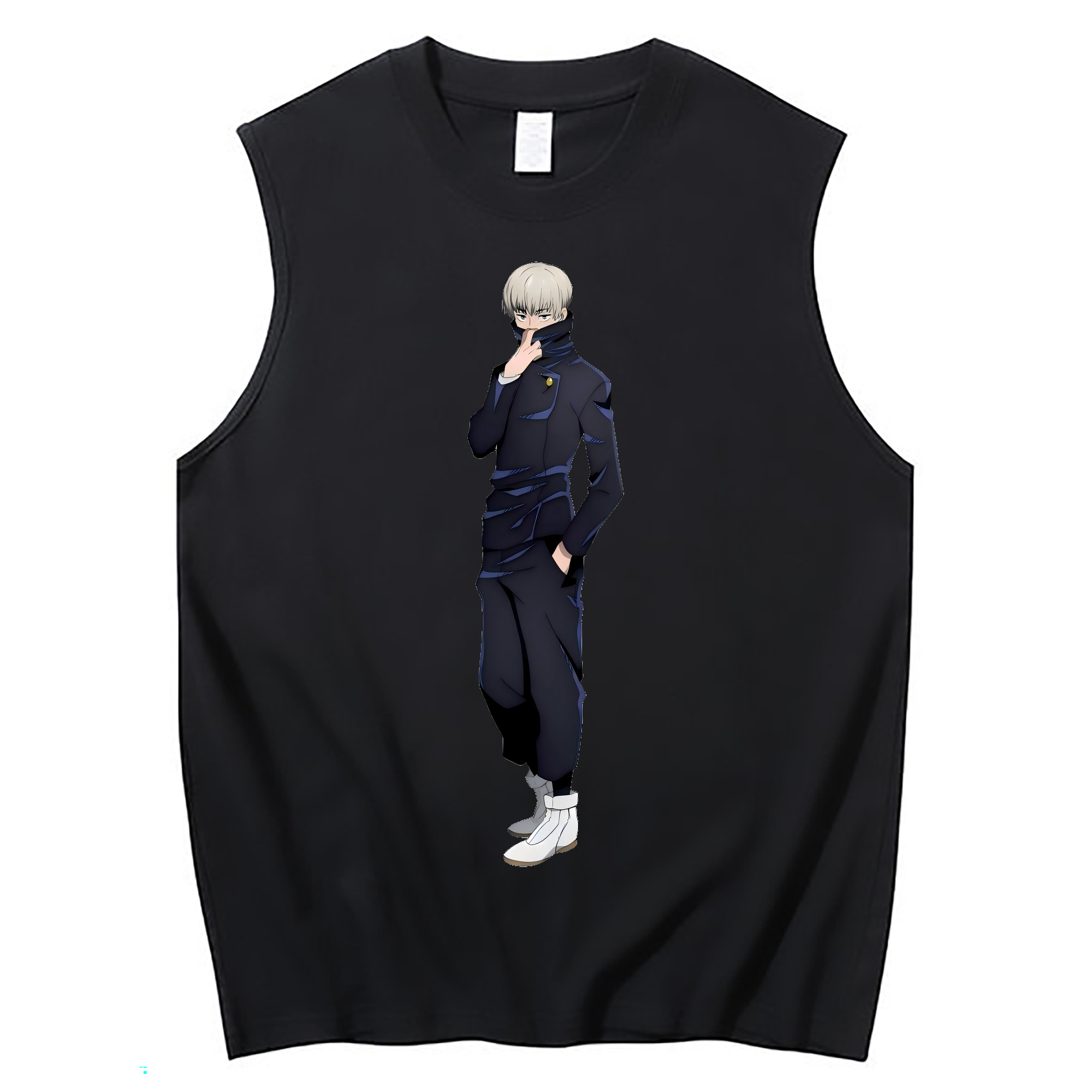（画像用） 呪術廻戦 Jujutsu Kaisen コットン100％タンクトップ（フロントプリント）