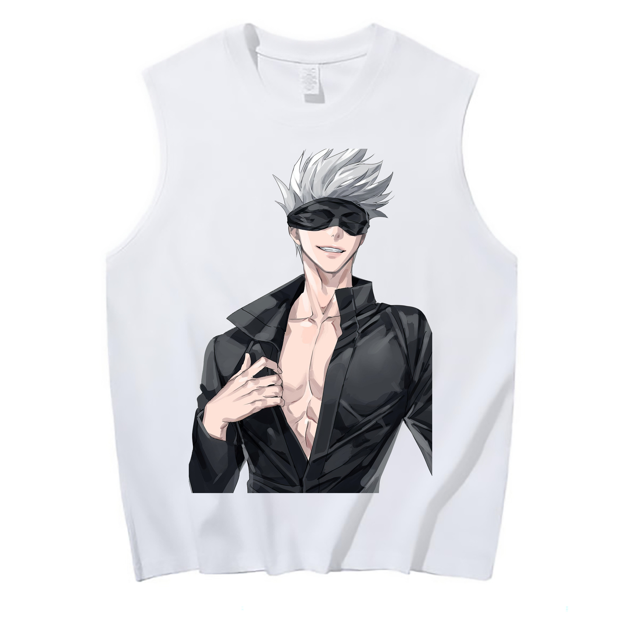 （画像用） 呪術廻戦 Jujutsu Kaisen コットン100％タンクトップ（フロントプリント）