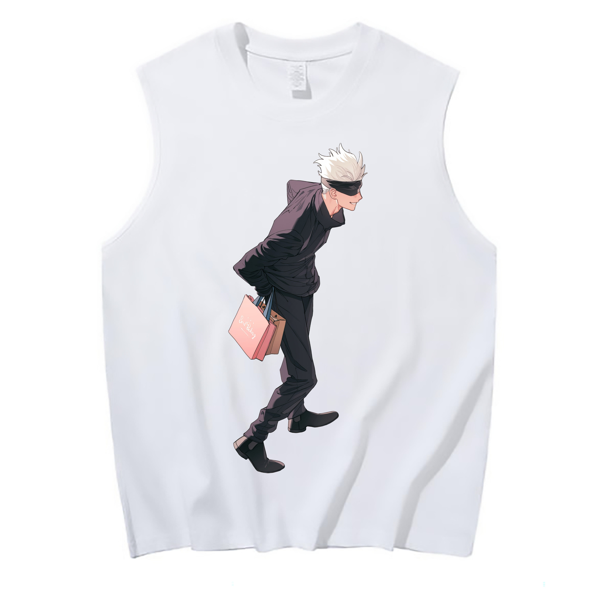 （画像用） 呪術廻戦 Jujutsu Kaisen コットン100％タンクトップ（フロントプリント）