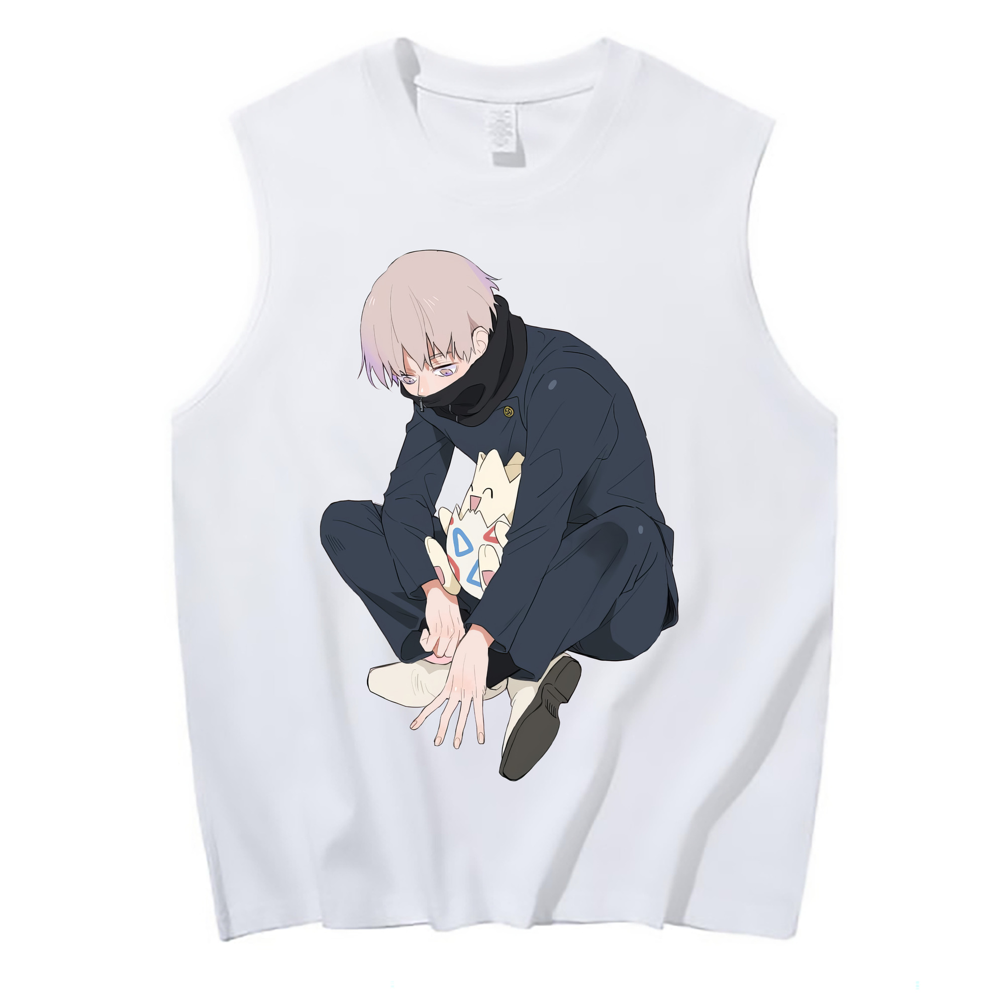 （画像用） 呪術廻戦 Jujutsu Kaisen コットン100％タンクトップ（フロントプリント）
